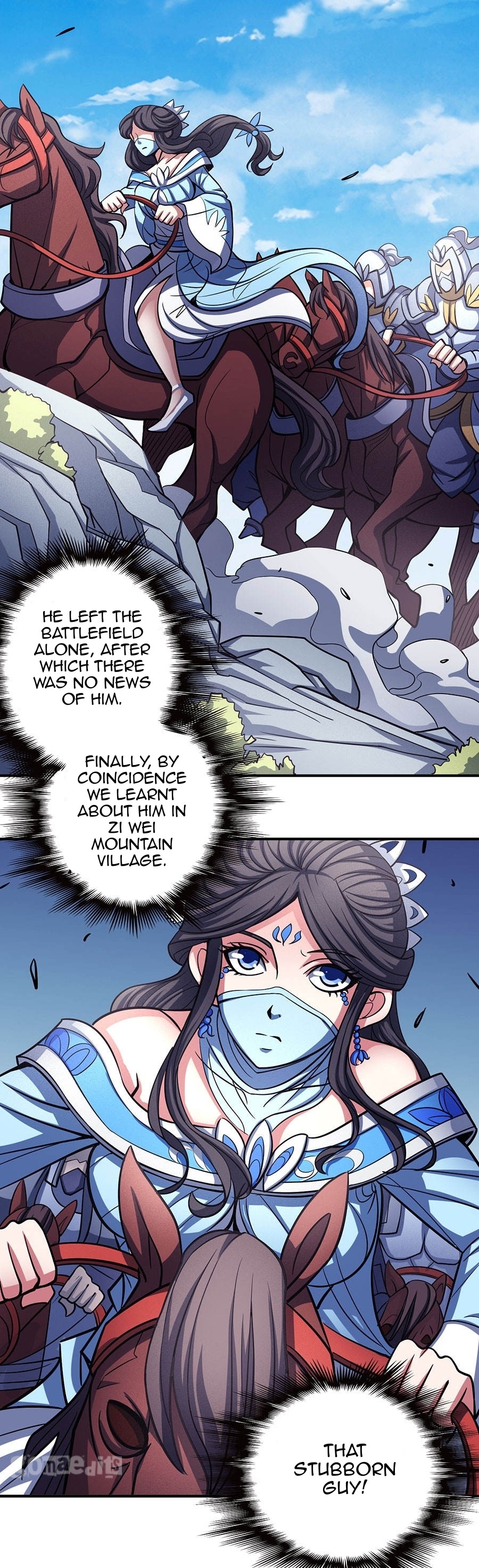 God of Martial Arts Chapter 105.3 page 4 - Chapter 105.3: The Sword Of The Rising Sun(3)