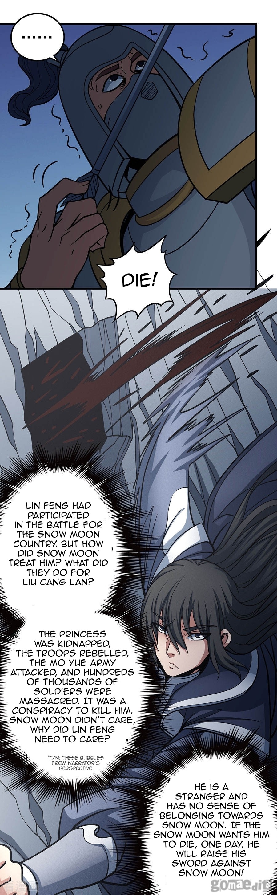 God of Martial Arts Chapter 108.2 page 6 - Chapter 108.2: Warmth In The Forbidden Area(2)