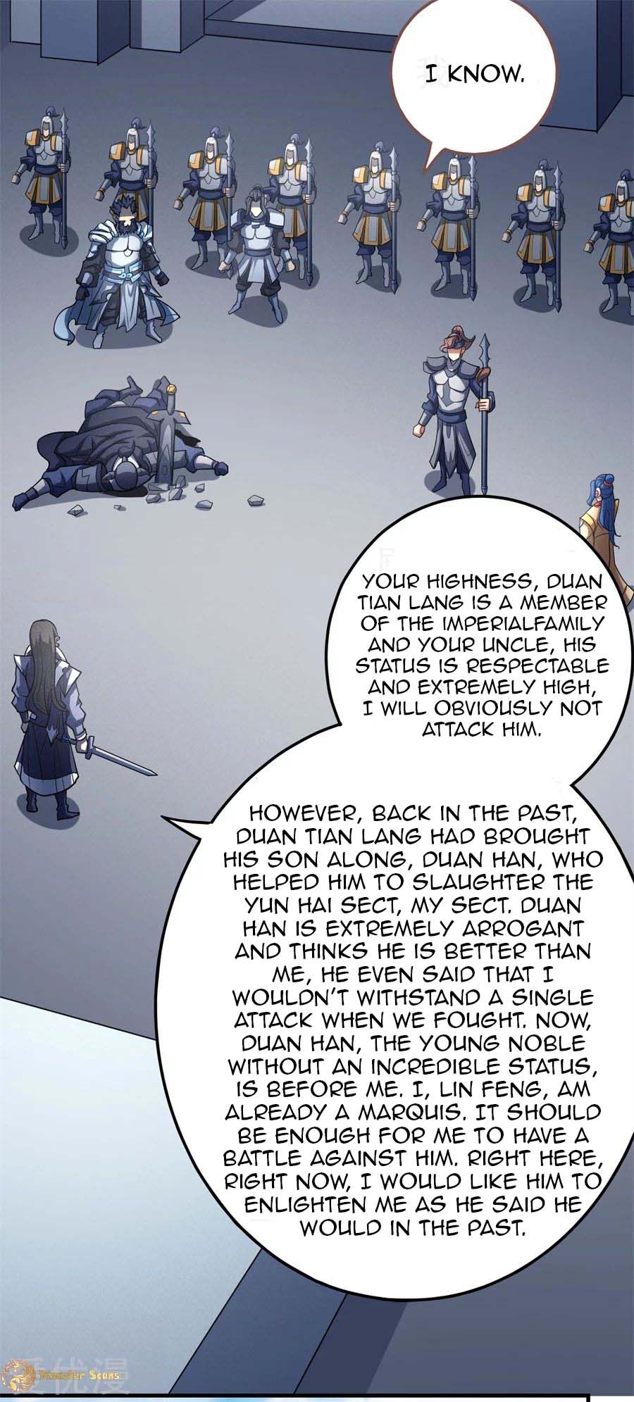 God of Martial Arts Chapter 111.2 page 9 - Chapter 111.2: You Will Fight!