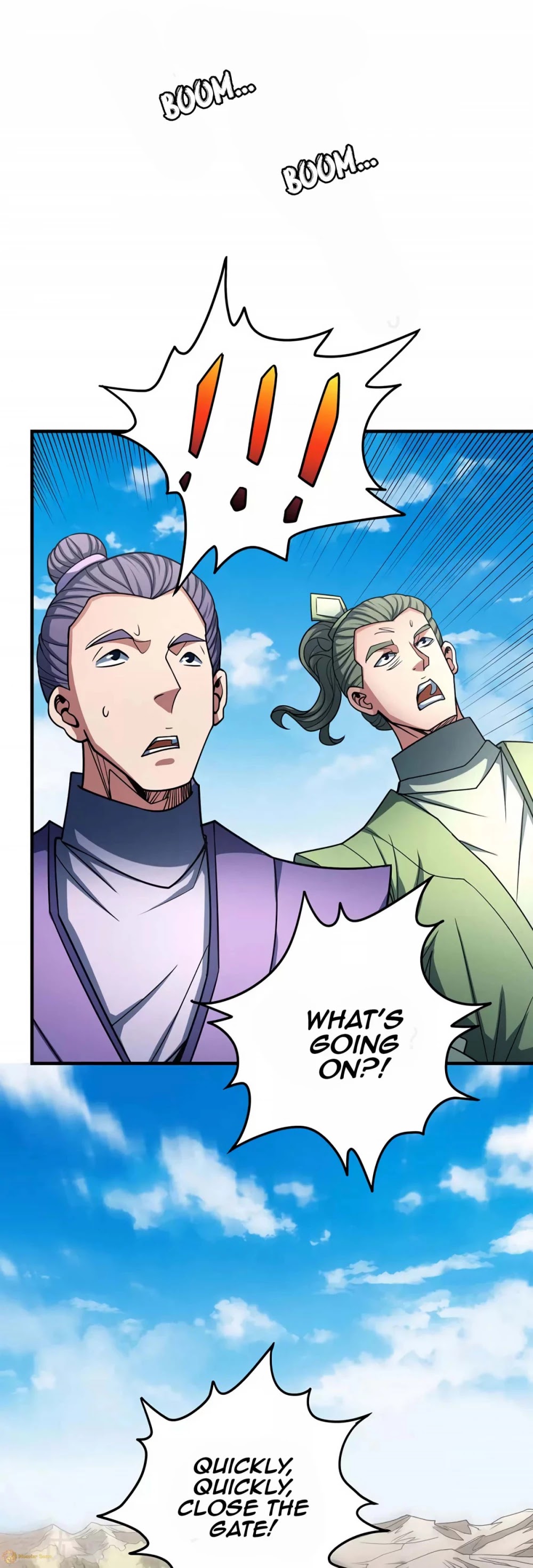 God of Martial Arts Chapter 113.2 page 28 - Chapter 113.2: Blade of the Wind!