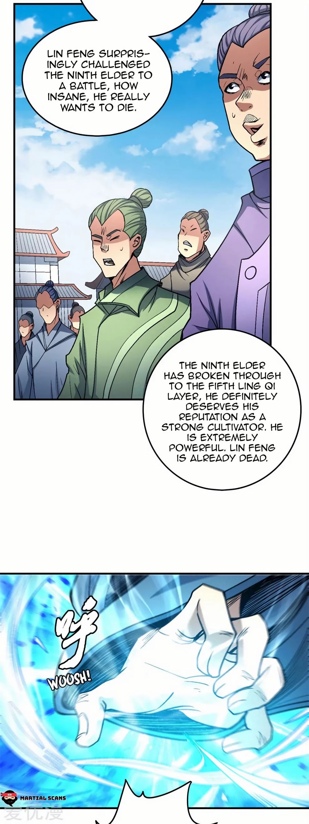 God of Martial Arts Chapter 115.1 page 22 - Chapter 115.1