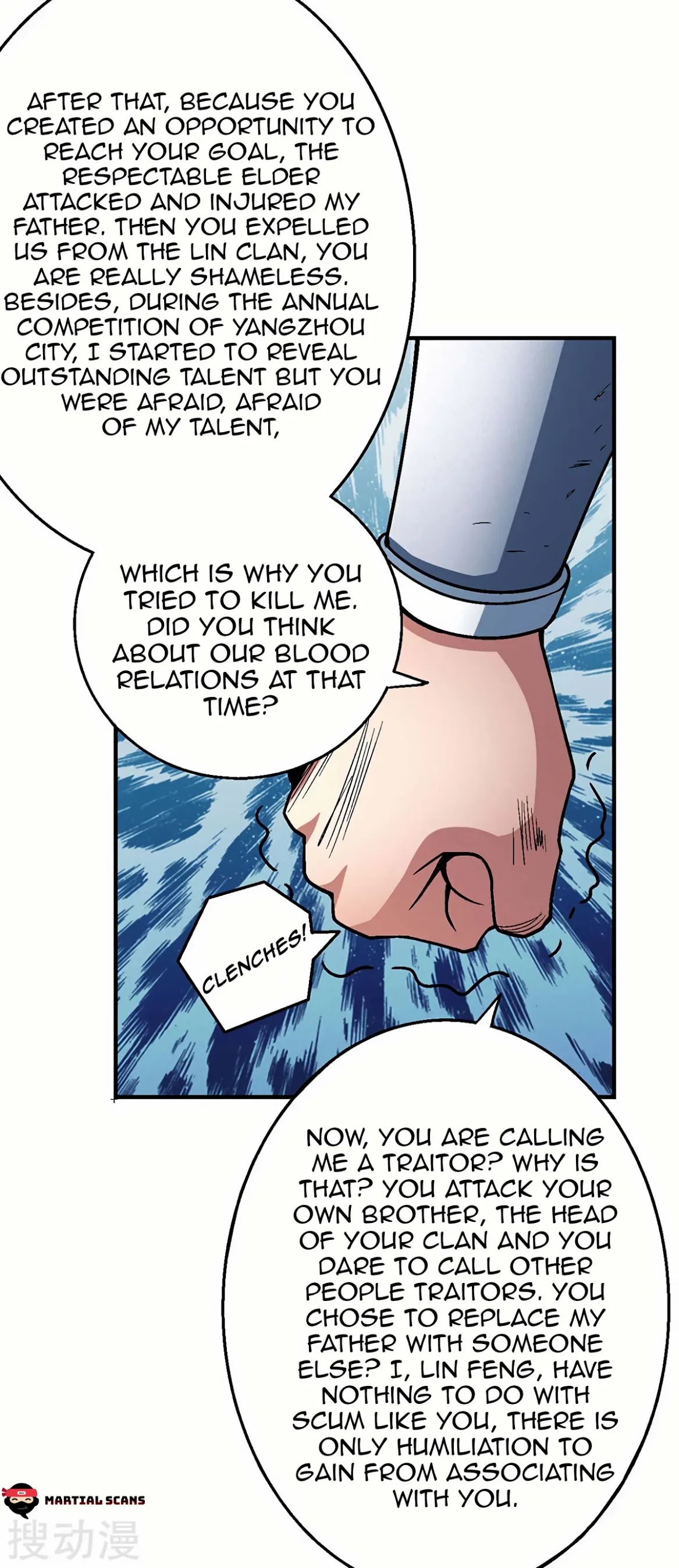 God of Martial Arts Chapter 115.2 page 4 - Chapter 115.2 - Kill Lin Feng!