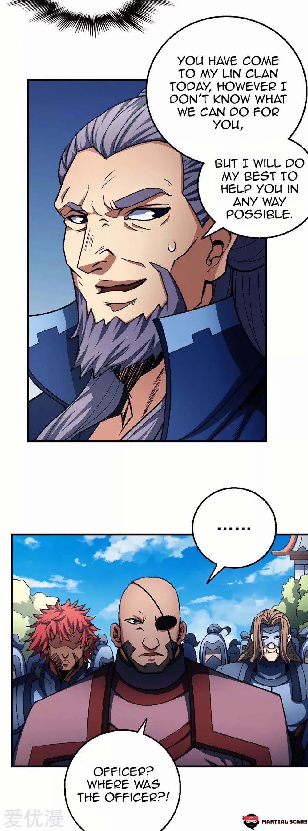 God of Martial Arts Chapter 115.3 page 12 - Chapter 115.3 - Officer!