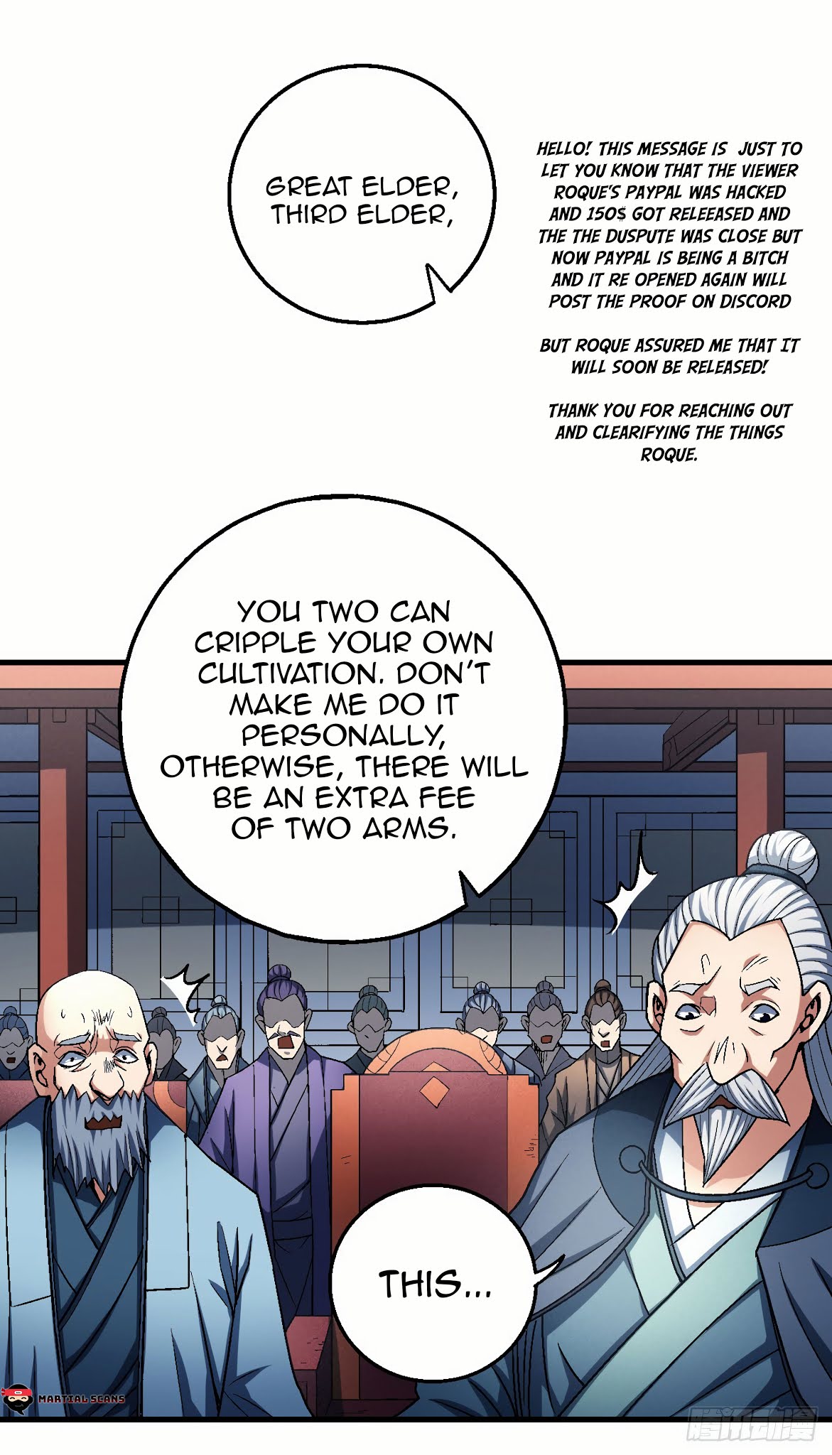 God of Martial Arts Chapter 116.1 page 27 - Chapter 116.1 - Regret and Resentment