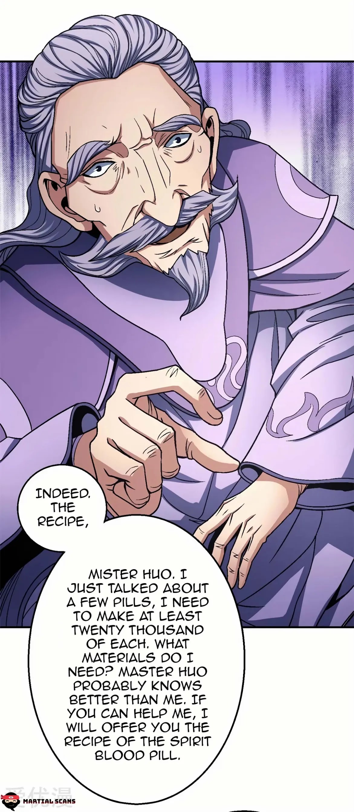 God of Martial Arts Chapter 118.1 page 8 - Chapter 118.1: The recipe