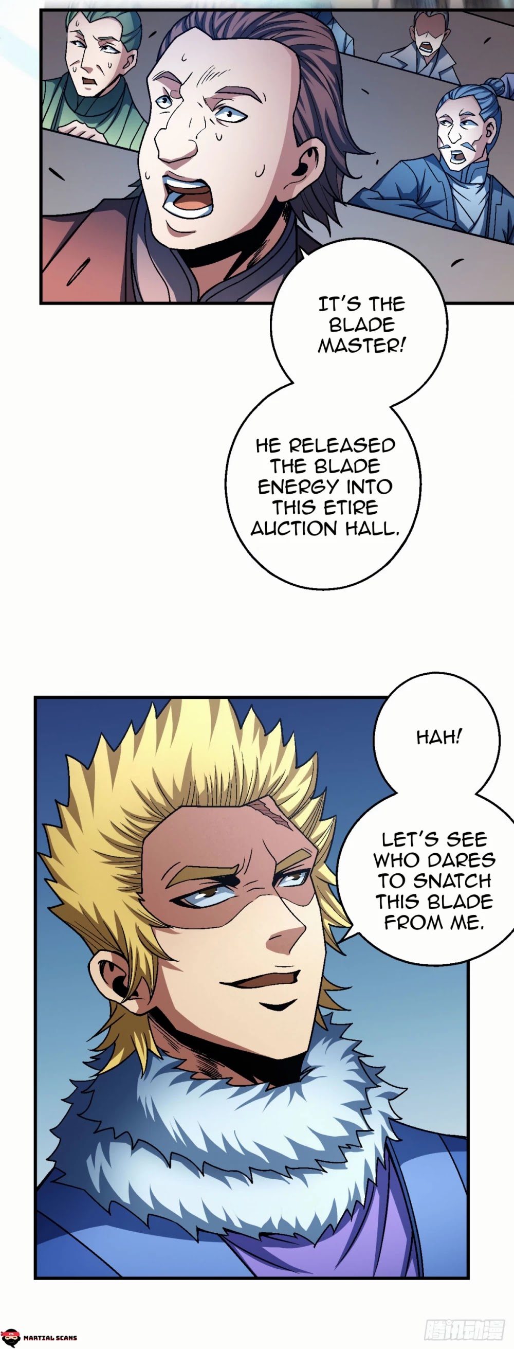 God of Martial Arts Chapter 118.2 page 10 - Chapter 118.2: Provocations
