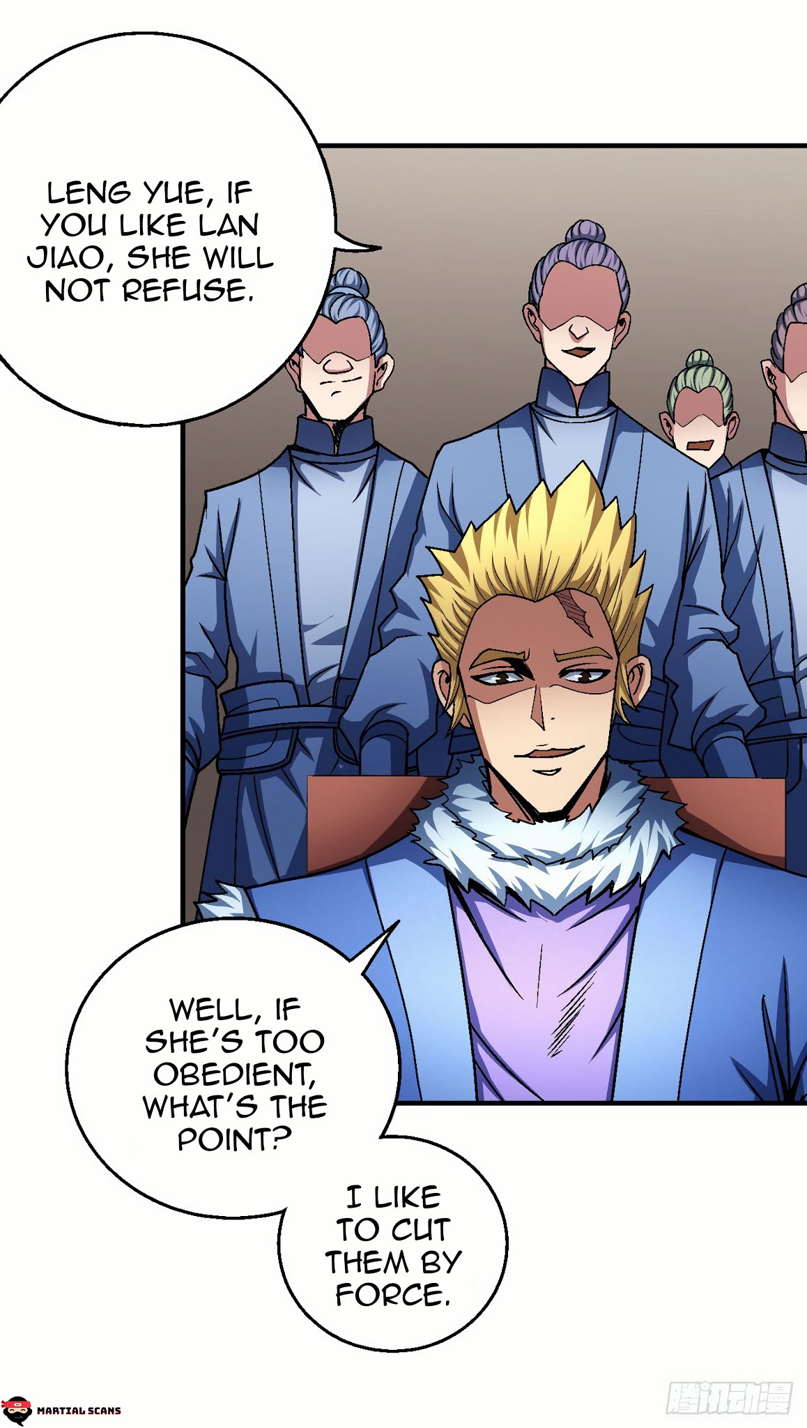 God of Martial Arts Chapter 118.2 page 3 - Chapter 118.2: Provocations