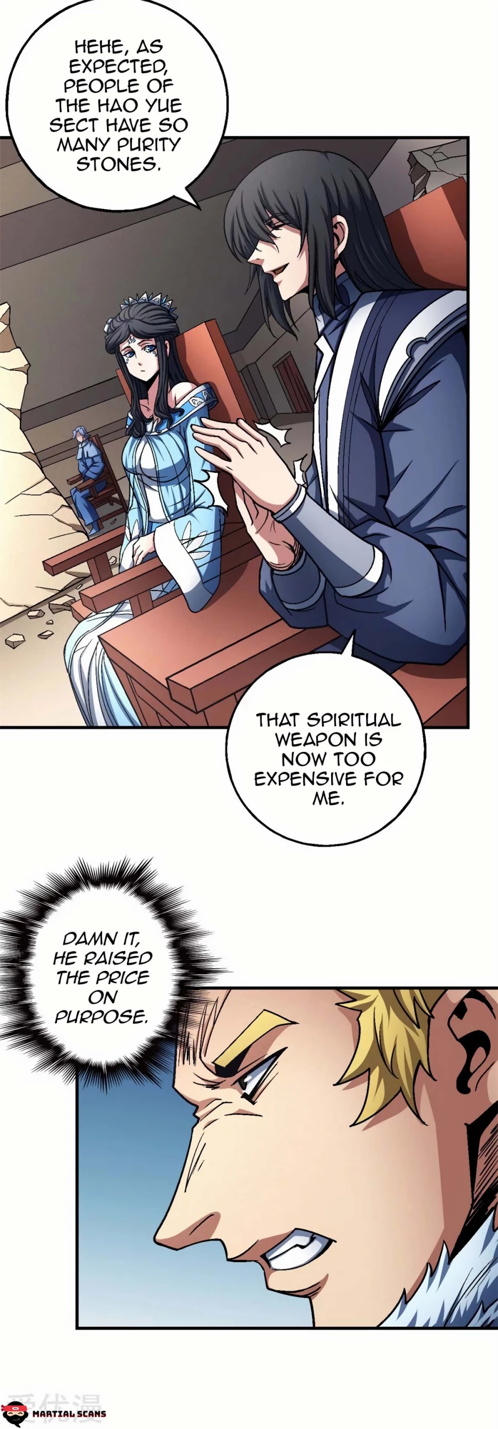 God of Martial Arts Chapter 118.3 page 14 - Chapter 118.3: The Ancient Cauldron