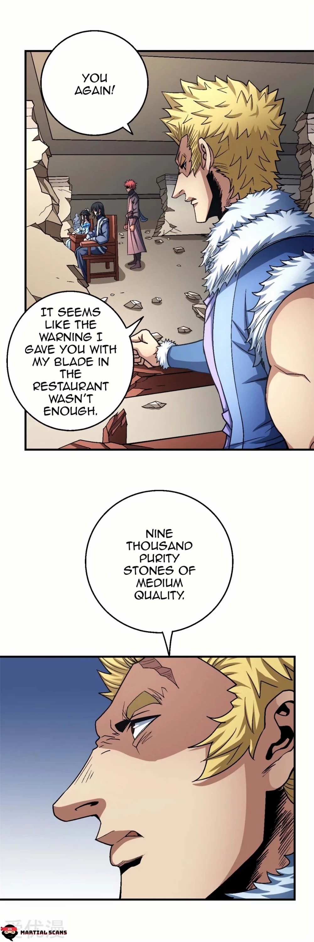God of Martial Arts Chapter 118.3 page 5 - Chapter 118.3: The Ancient Cauldron