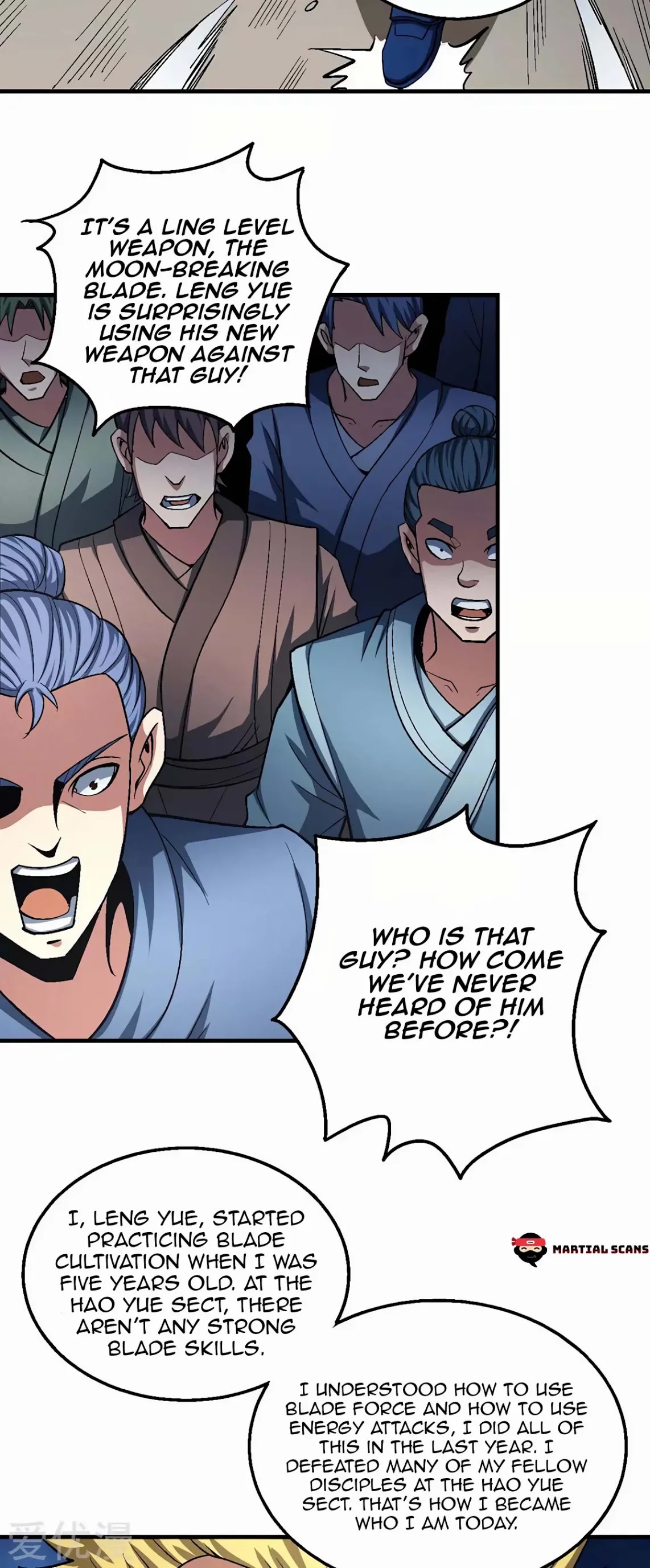 God of Martial Arts Chapter 119.3 page 20 - Chapter 119.3