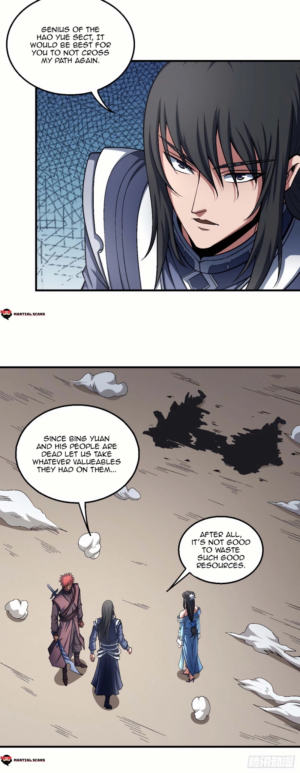 God of Martial Arts Chapter 120.2 page 3 - Chapter 120.2: The Night Visit!