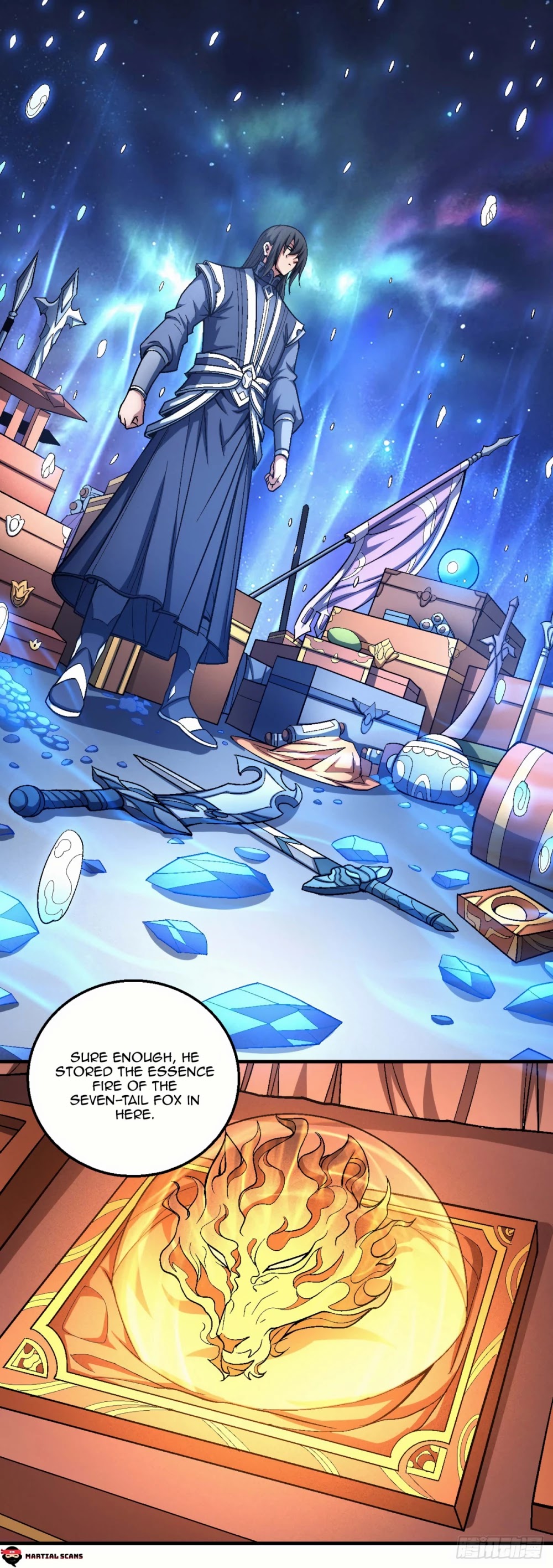 God of Martial Arts Chapter 120.2 page 7 - Chapter 120.2: The Night Visit!