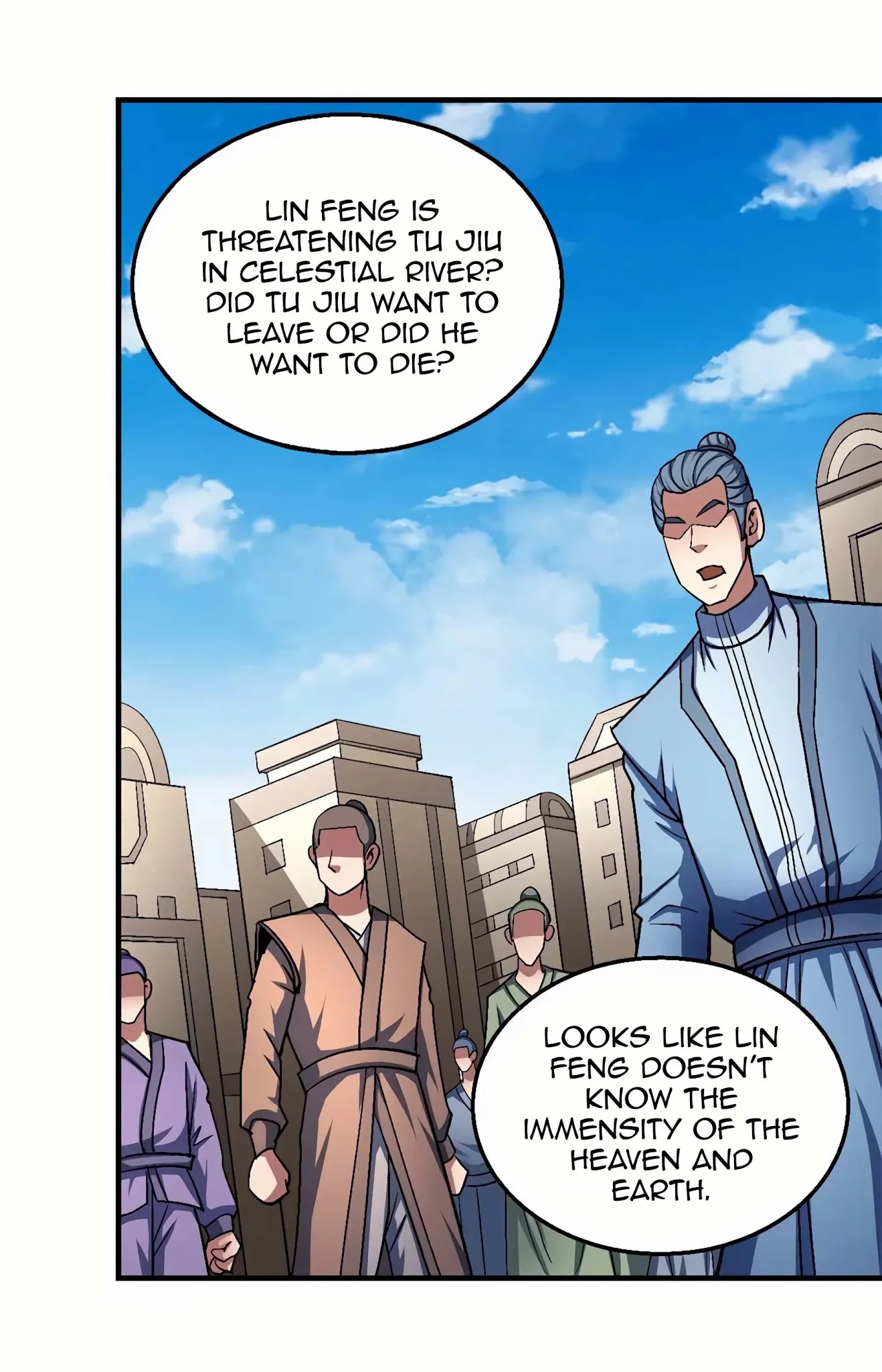 God of Martial Arts Chapter 122.1 page 22 - Chapter 122.1: Threats at the Door!