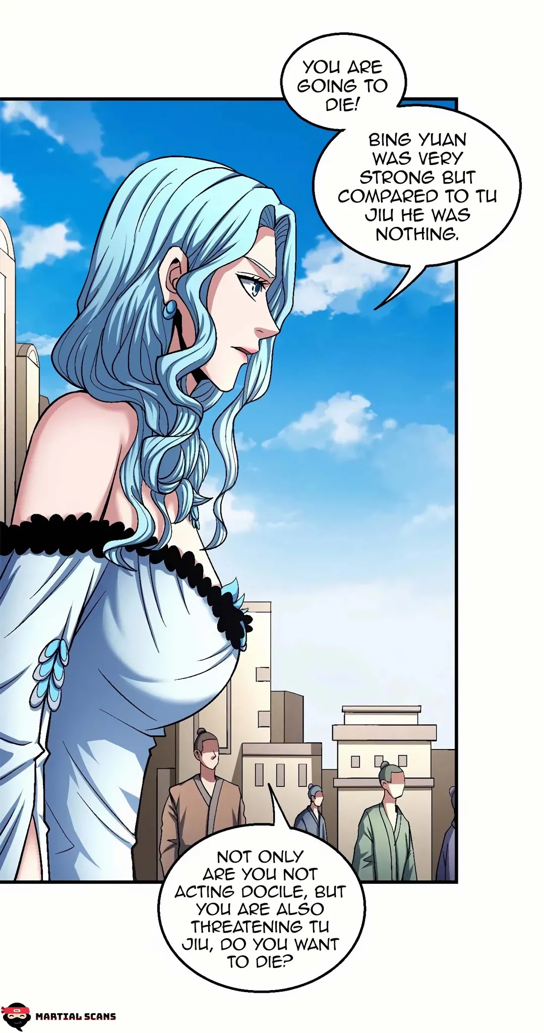 God of Martial Arts Chapter 122.1 page 23 - Chapter 122.1: Threats at the Door!