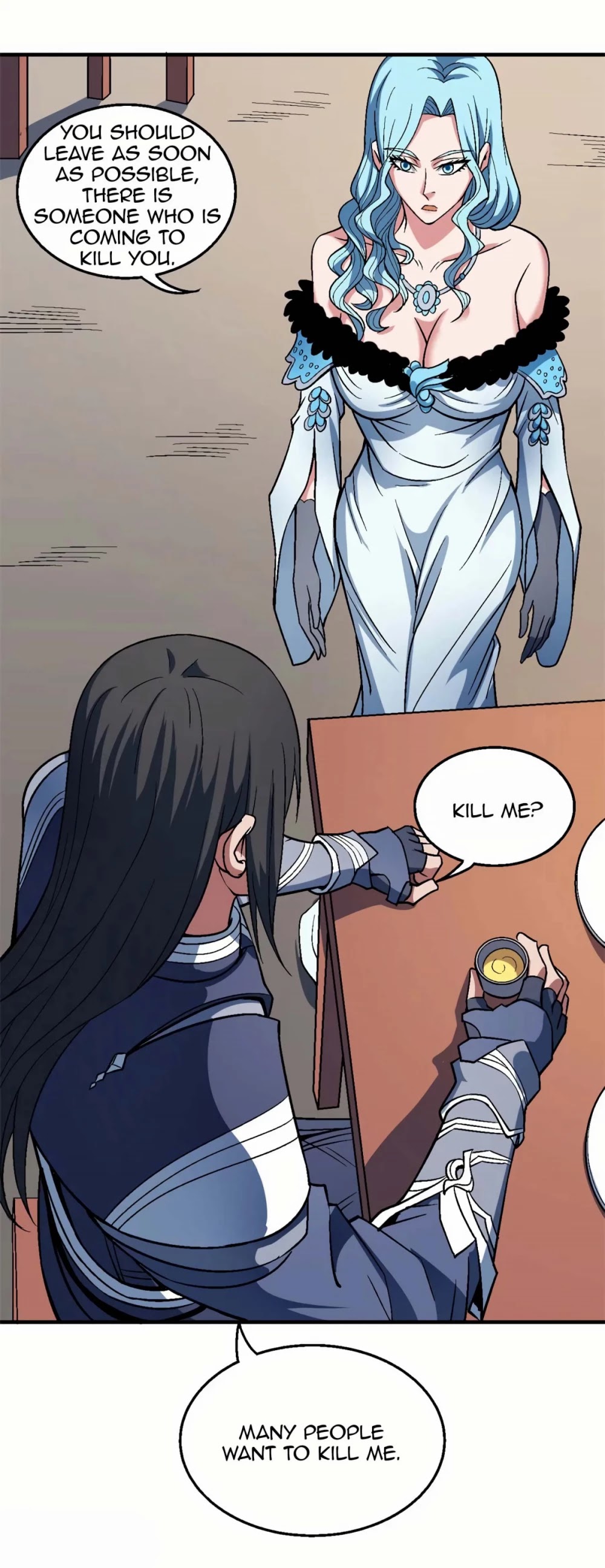 God of Martial Arts Chapter 122.1 page 3 - Chapter 122.1: Threats at the Door!