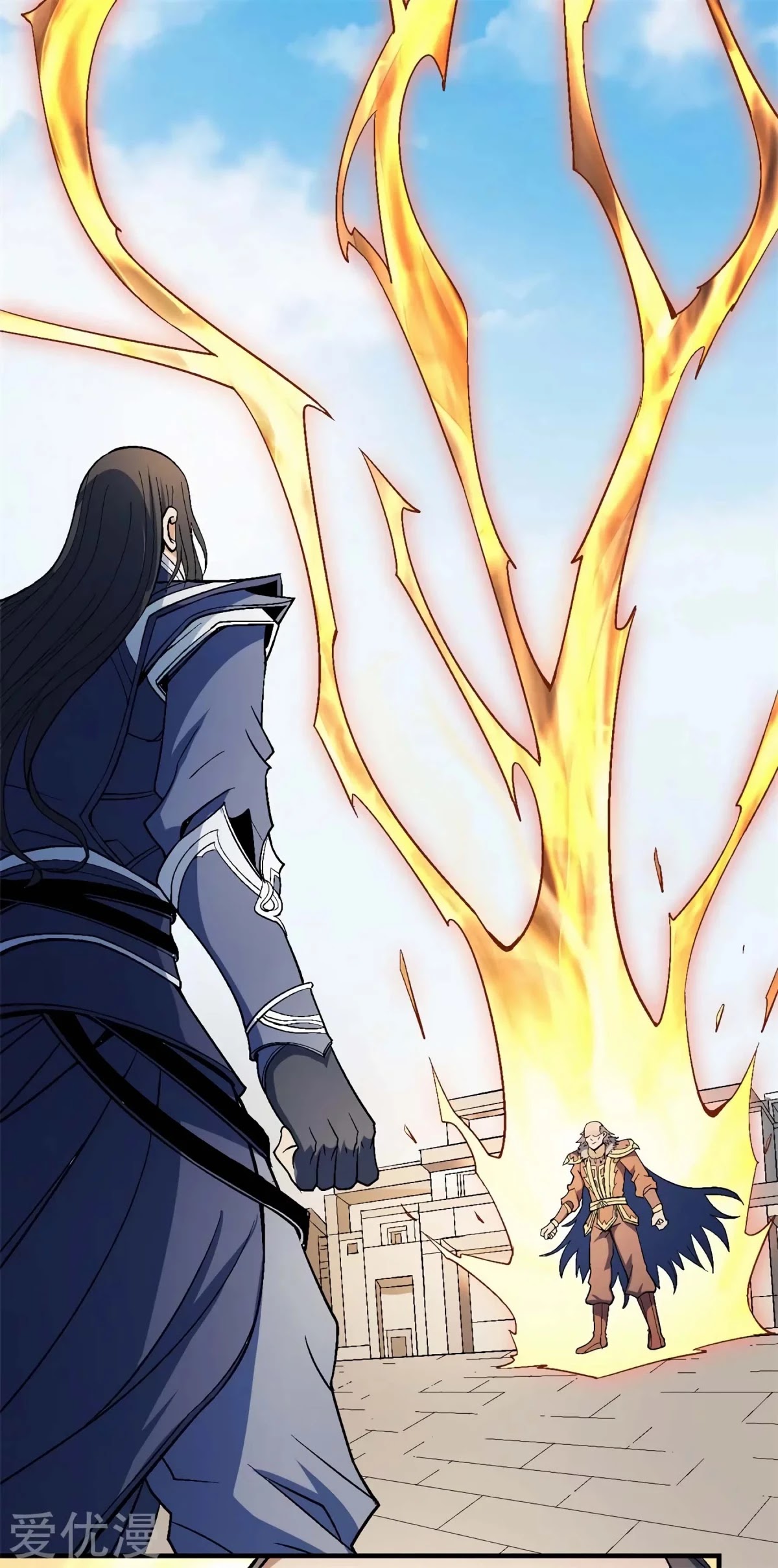 God of Martial Arts Chapter 122.2 page 12 - Chapter 122.2: Tu Jiu's last move!
