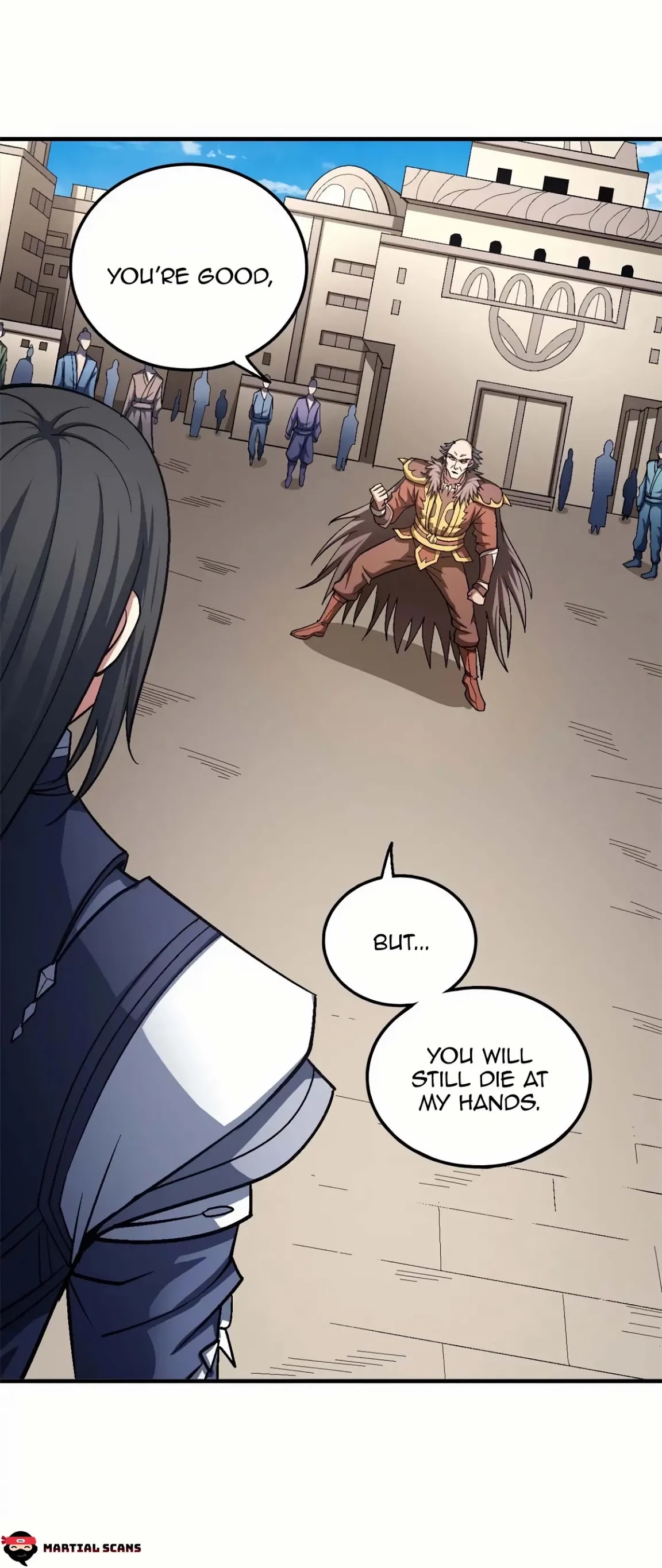 God of Martial Arts Chapter 122.2 page 5 - Chapter 122.2: Tu Jiu's last move!