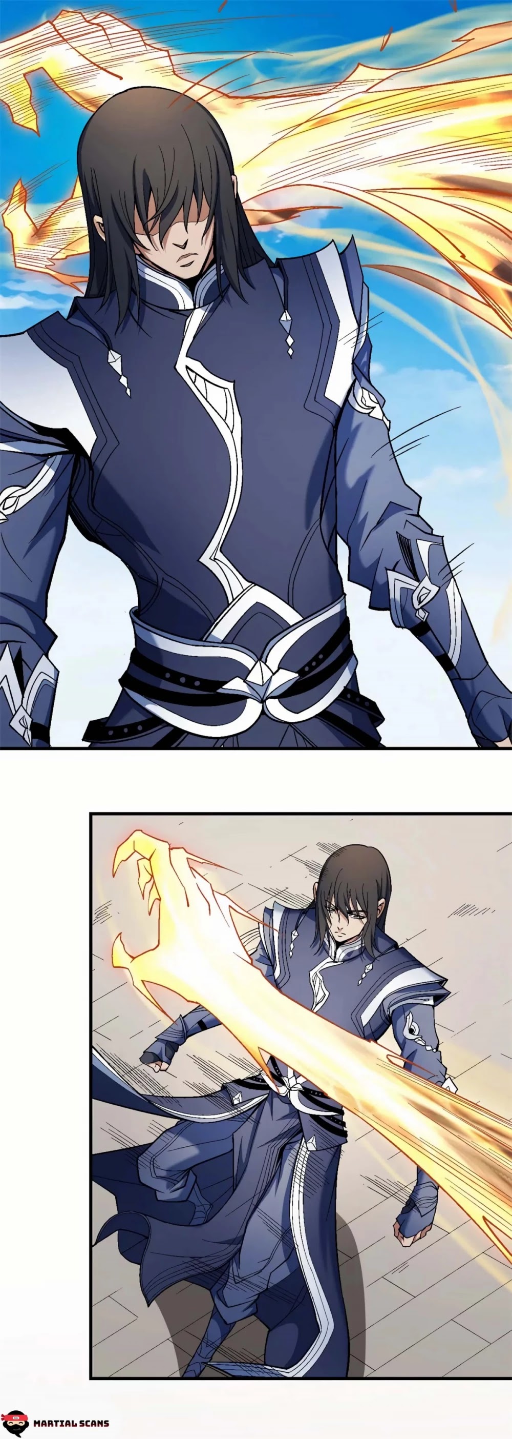 God of Martial Arts Chapter 122.2 page 8 - Chapter 122.2: Tu Jiu's last move!