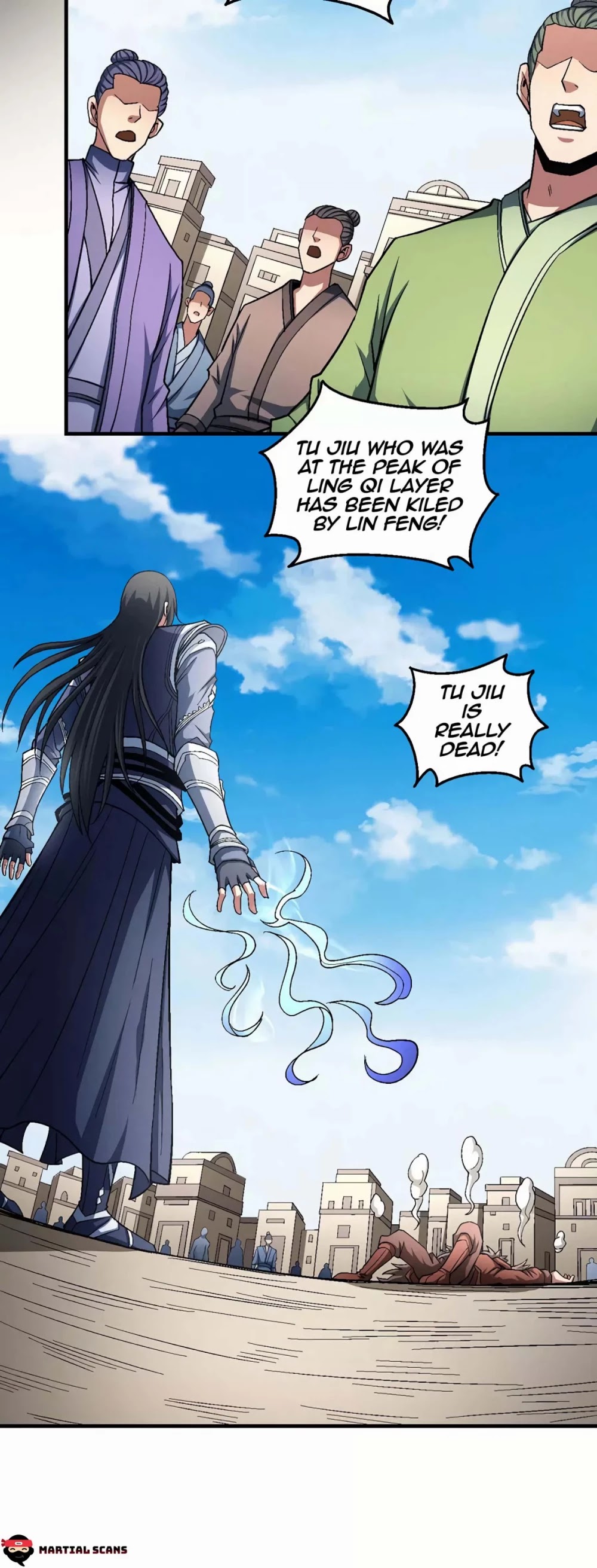 God of Martial Arts Chapter 122.3 page 22 - Chapter 122.3: The Sword of Pure Qi