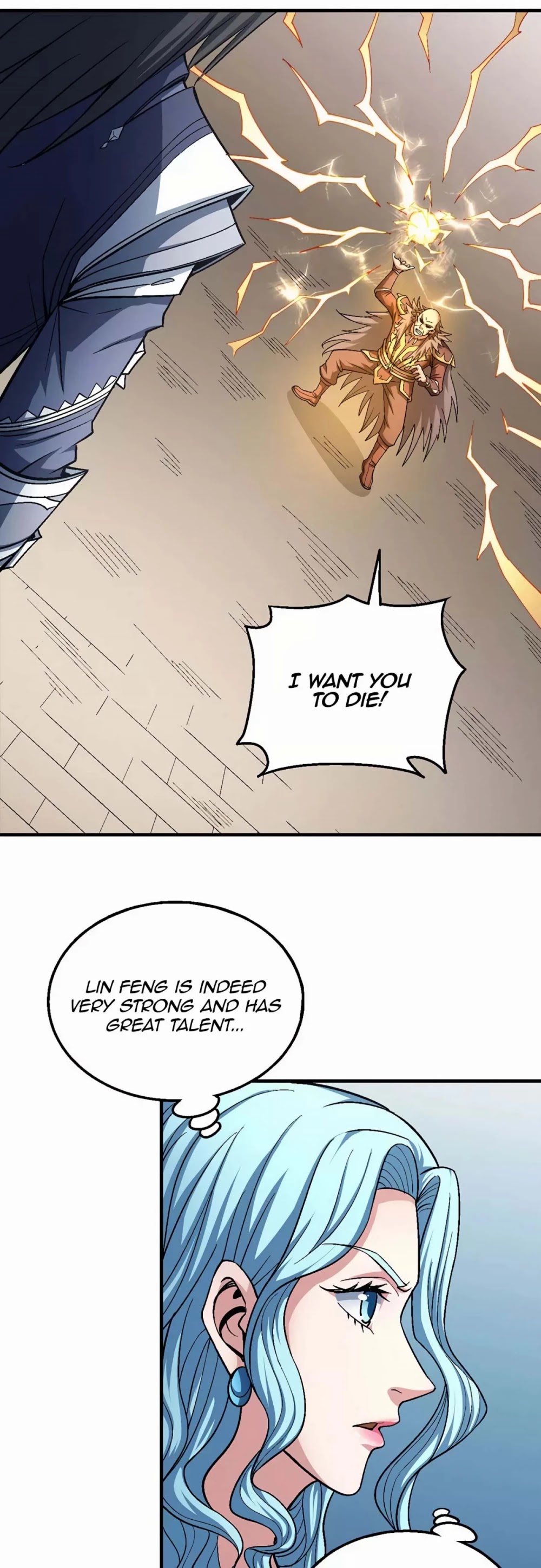 God of Martial Arts Chapter 122.3 page 3 - Chapter 122.3: The Sword of Pure Qi