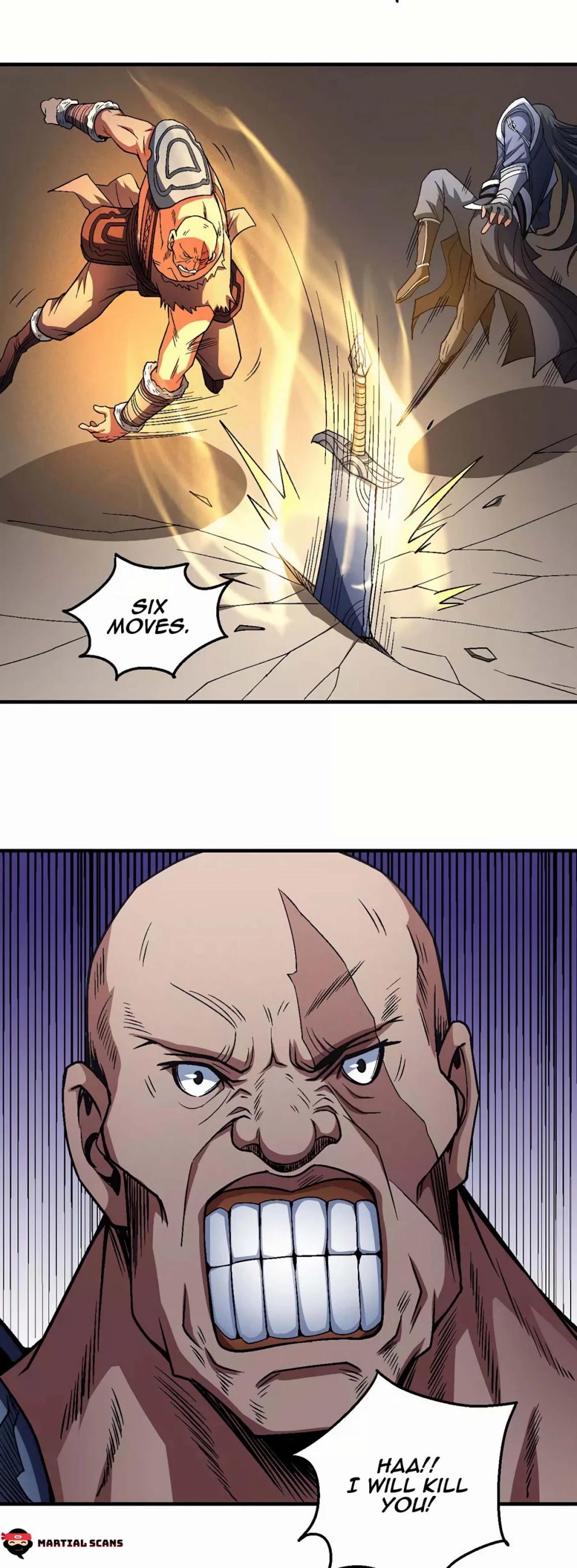 God of Martial Arts Chapter 124.2 page 24 - Chapter 124.2: Fury!