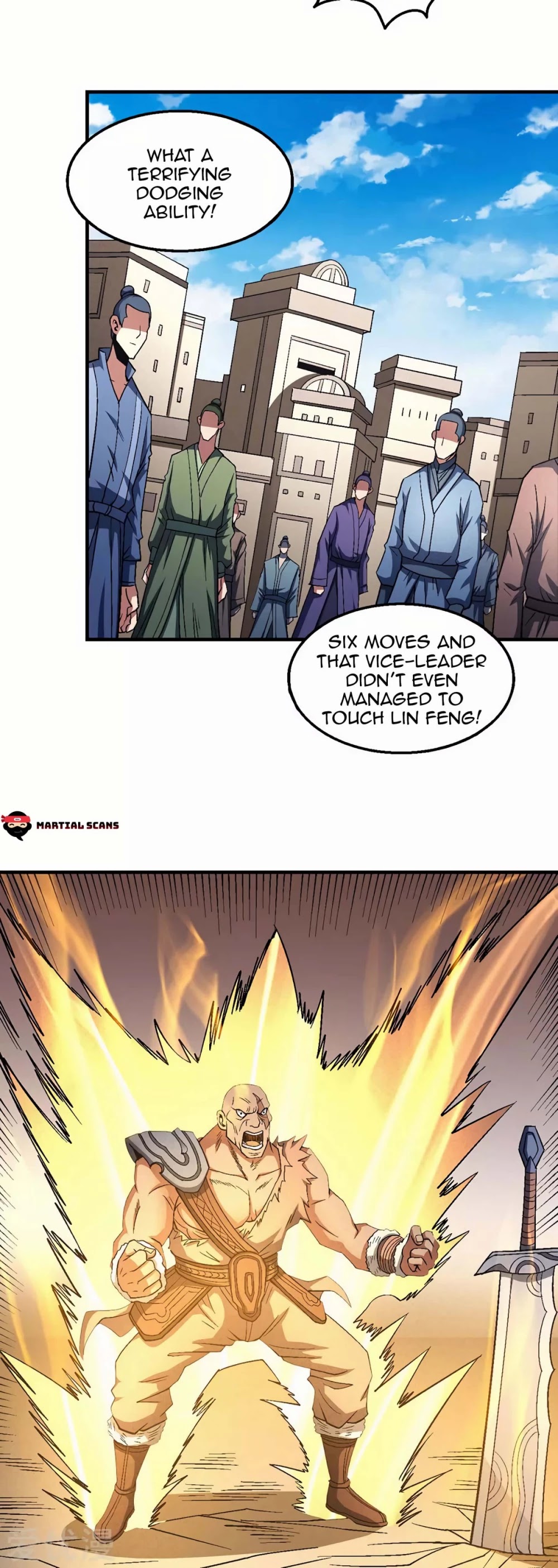 God of Martial Arts Chapter 124.2 page 25 - Chapter 124.2: Fury!