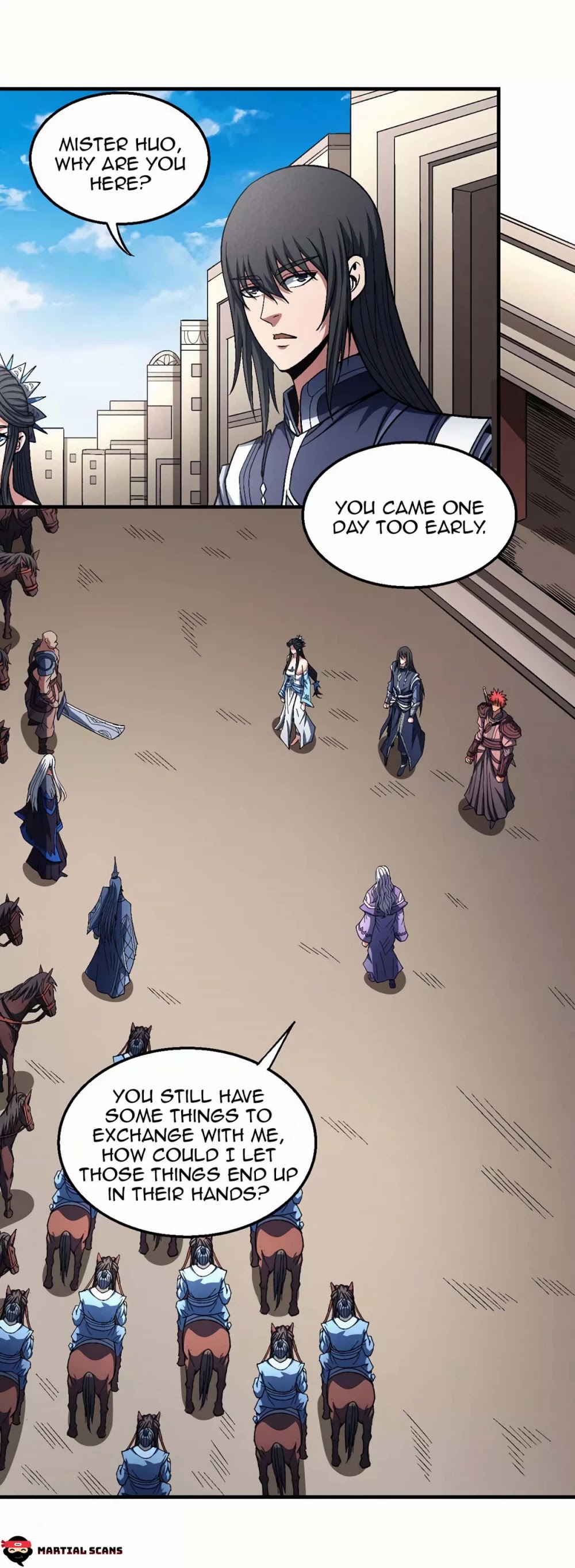 God of Martial Arts Chapter 124.2 page 9 - Chapter 124.2: Fury!
