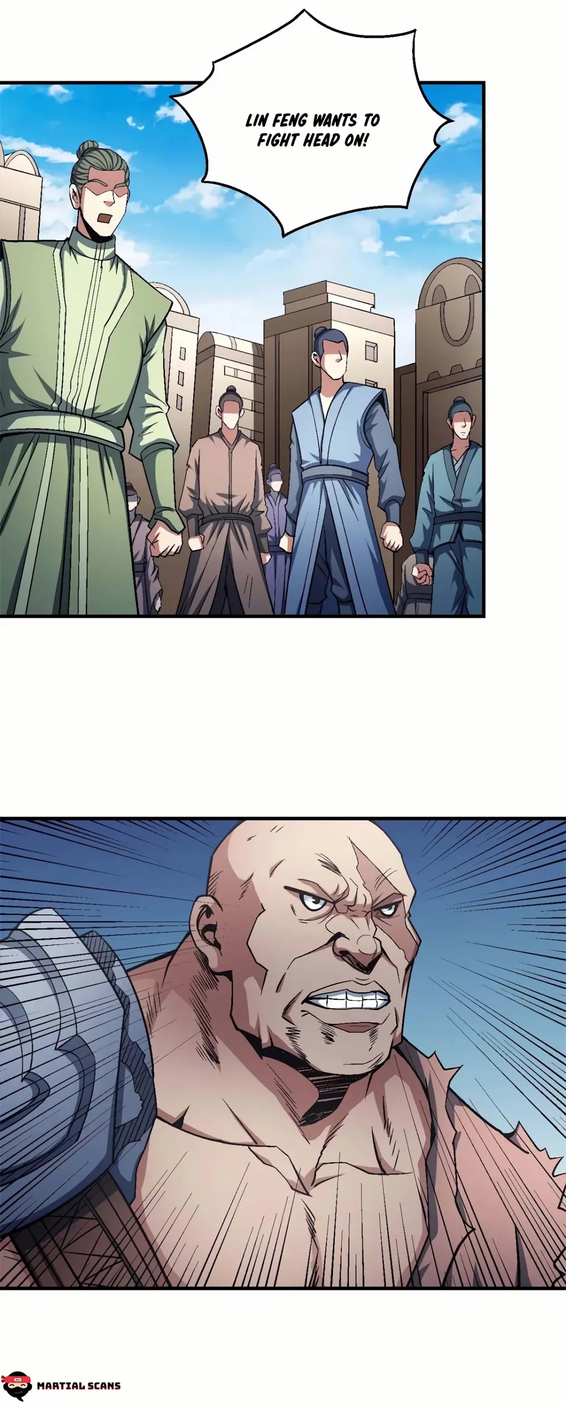 God of Martial Arts Chapter 124.3 page 12 - Chapter 124.3: The Demonic Skill