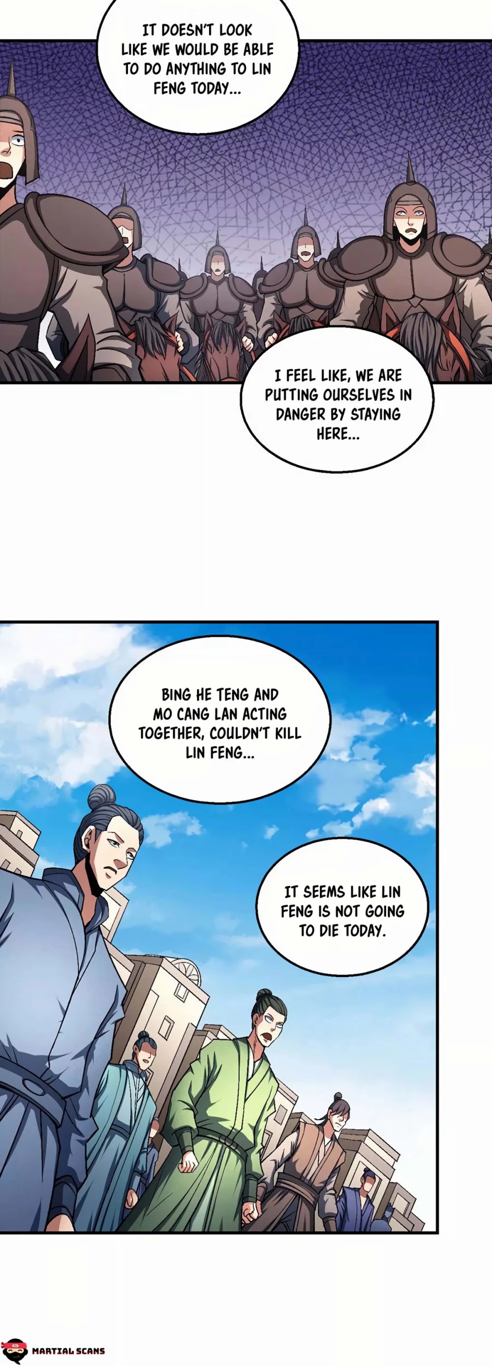 God of Martial Arts Chapter 125.3 page 8 - Chapter 125.3: The New Party