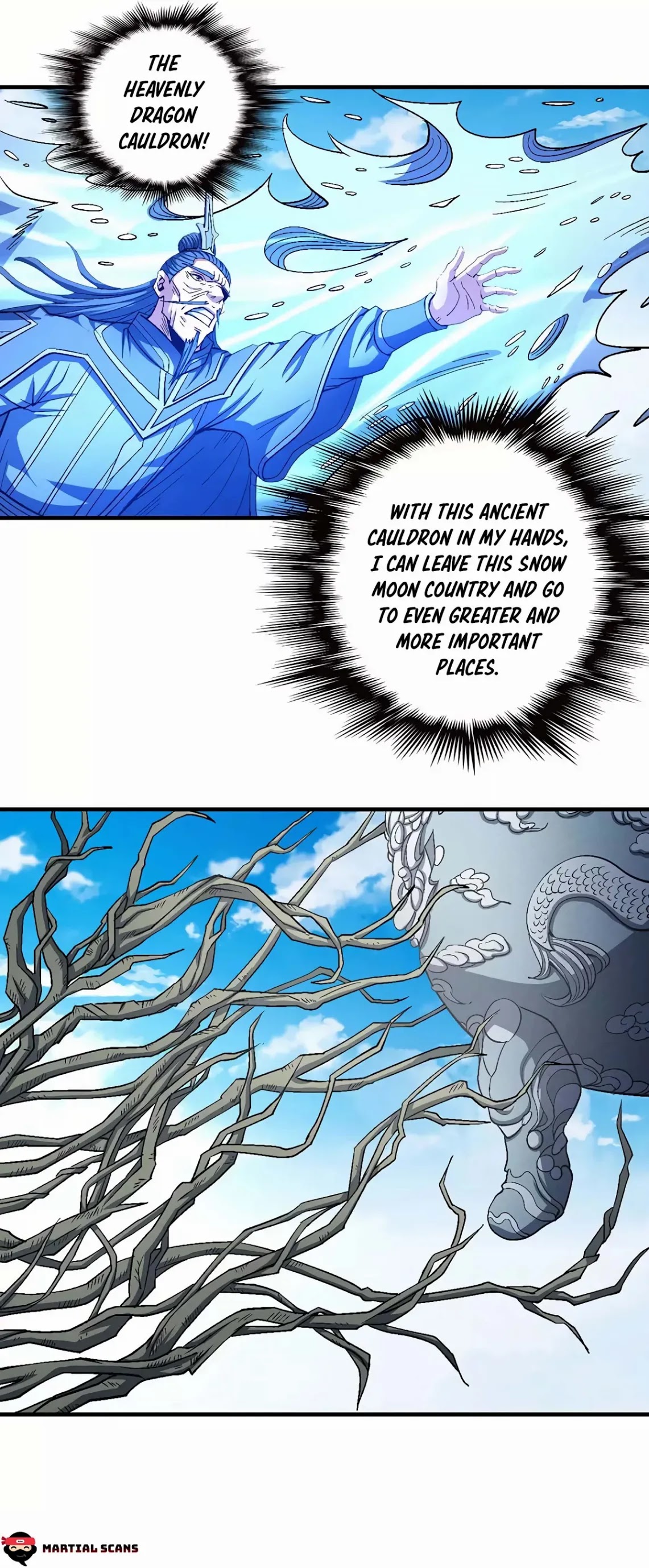 God of Martial Arts Chapter 127.1 page 23 - Chapter 127.1: Giving up the Cauldron!