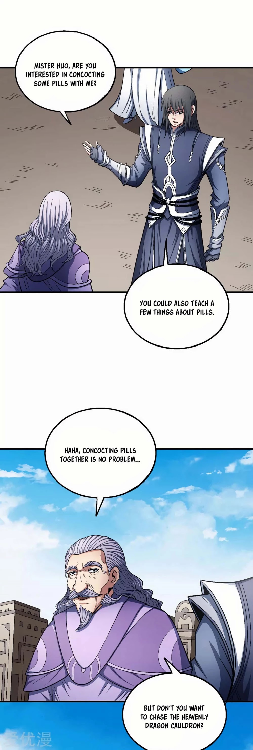 God of Martial Arts Chapter 127.2 page 11 - Chapter 127.2: Mister Chi