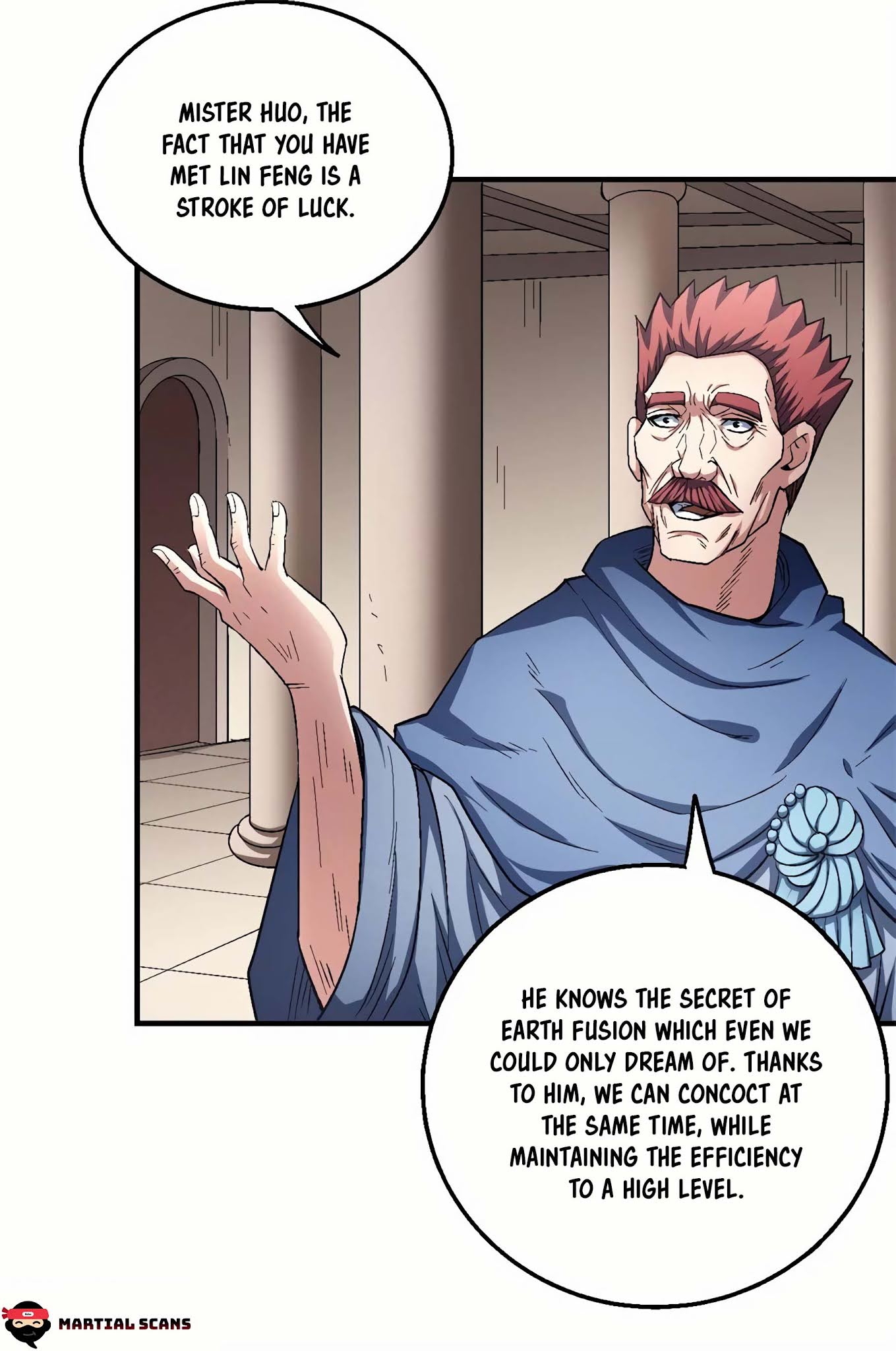 God of Martial Arts Chapter 127.3 page 17 - Chapter 127.3: Mister Chi