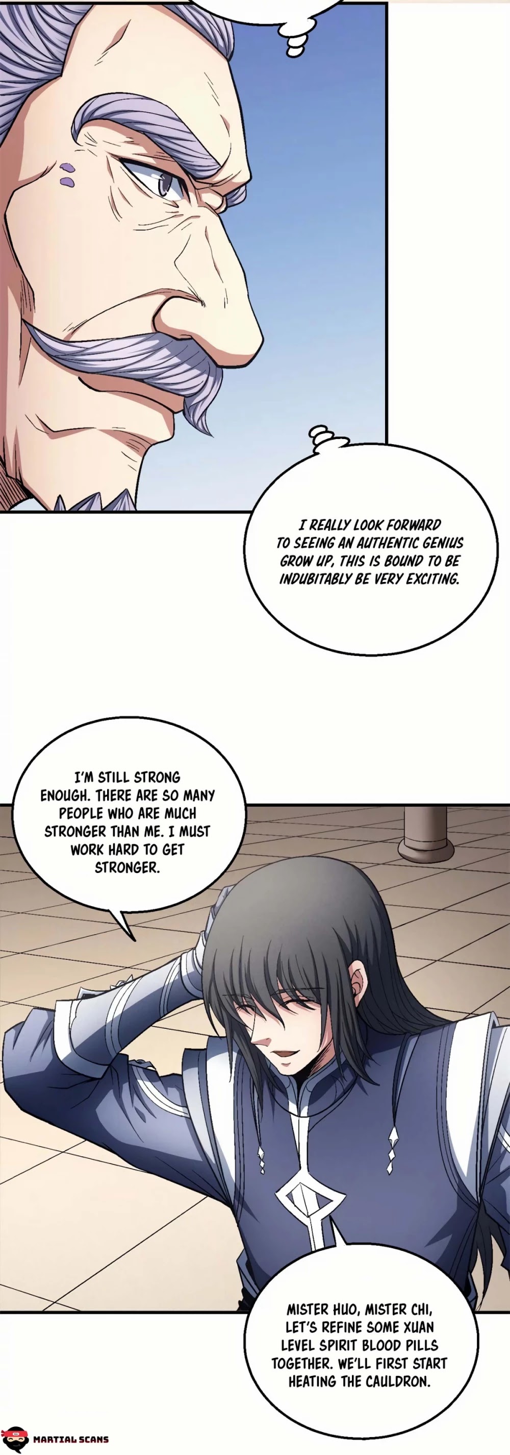 God of Martial Arts Chapter 127.3 page 20 - Chapter 127.3: Mister Chi