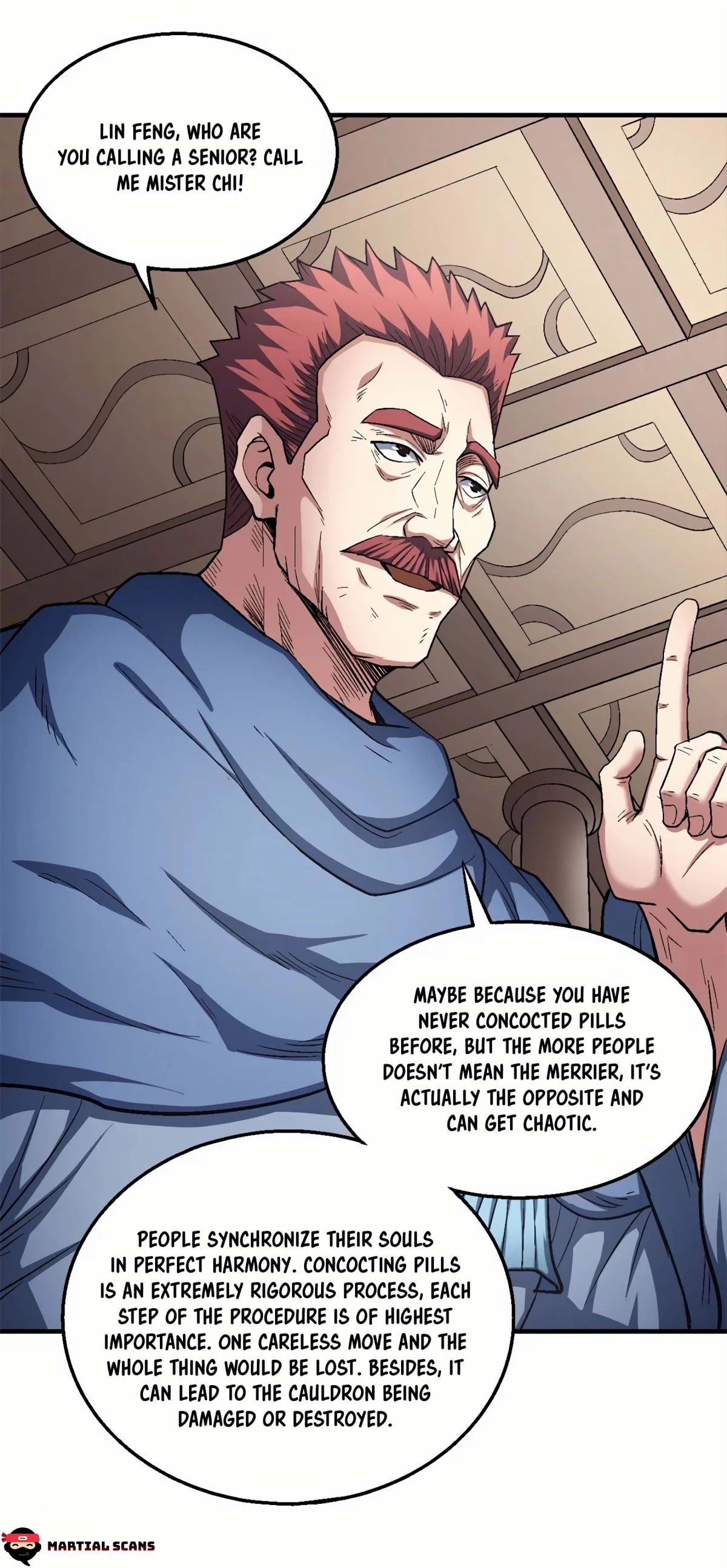 God of Martial Arts Chapter 127.3 page 7 - Chapter 127.3: Mister Chi