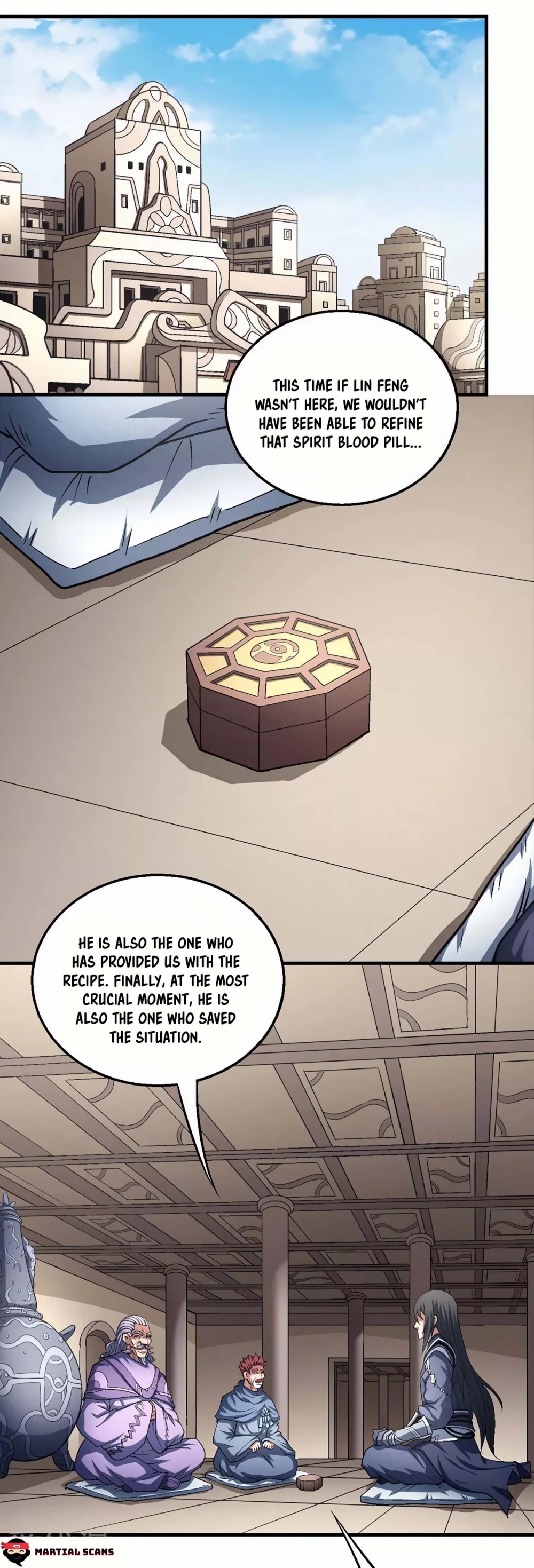 God of Martial Arts Chapter 128.1 page 16 - Chapter 128.1: Generosity!