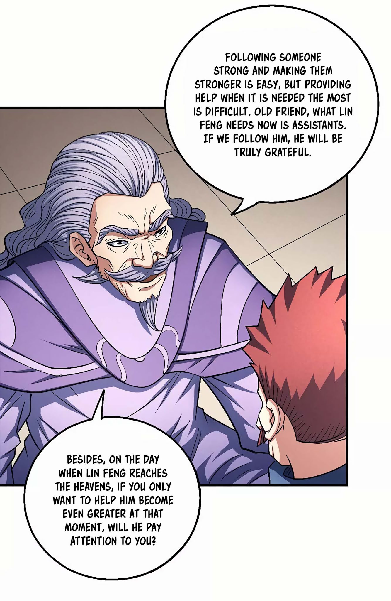 God of Martial Arts Chapter 128.2 page 10 - Chapter 128.2: Join Him Before His Success!