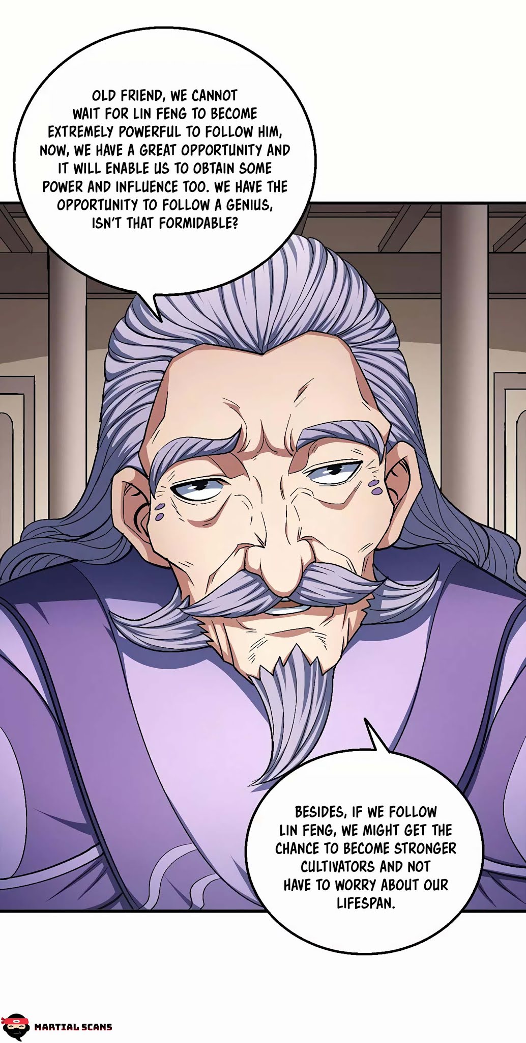 God of Martial Arts Chapter 128.2 page 11 - Chapter 128.2: Join Him Before His Success!