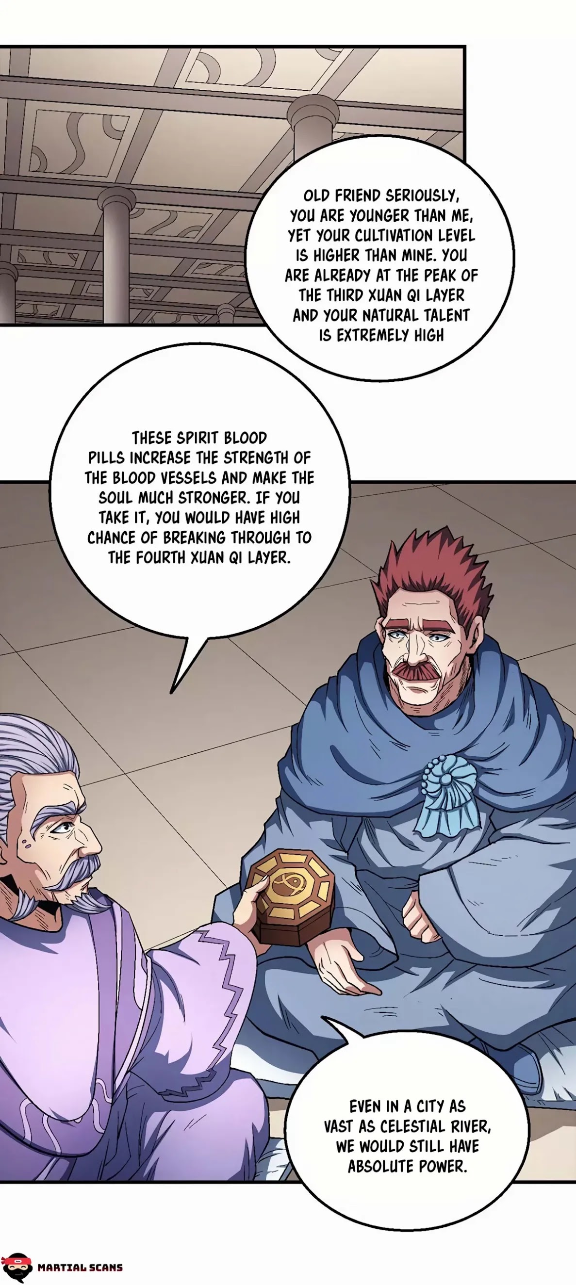 God of Martial Arts Chapter 128.2 page 2 - Chapter 128.2: Join Him Before His Success!