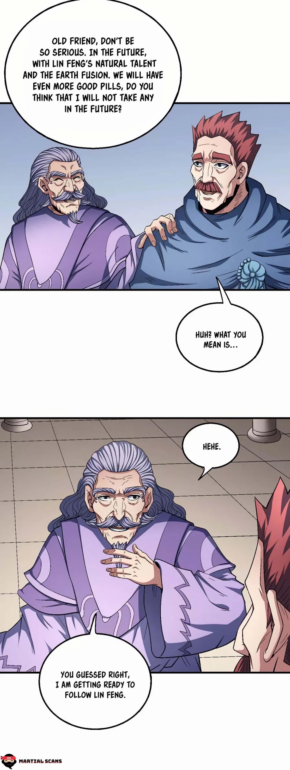 God of Martial Arts Chapter 128.2 page 4 - Chapter 128.2: Join Him Before His Success!