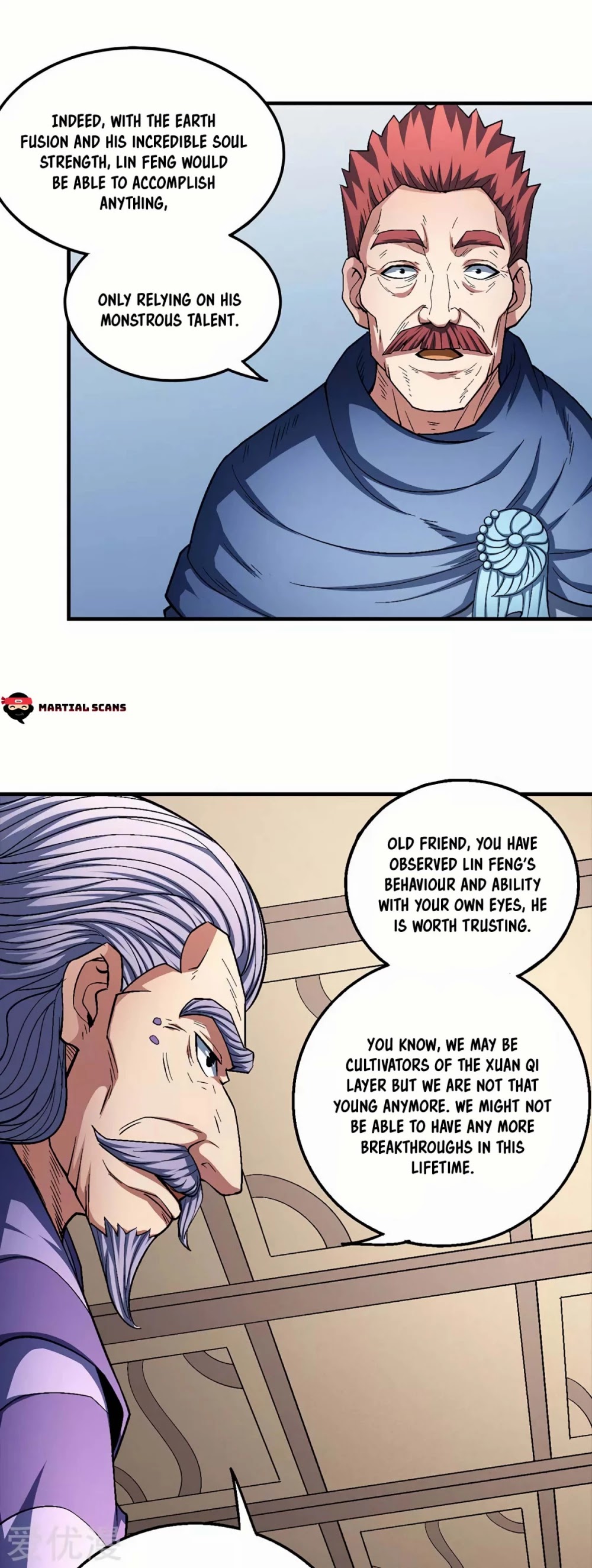 God of Martial Arts Chapter 128.2 page 8 - Chapter 128.2: Join Him Before His Success!