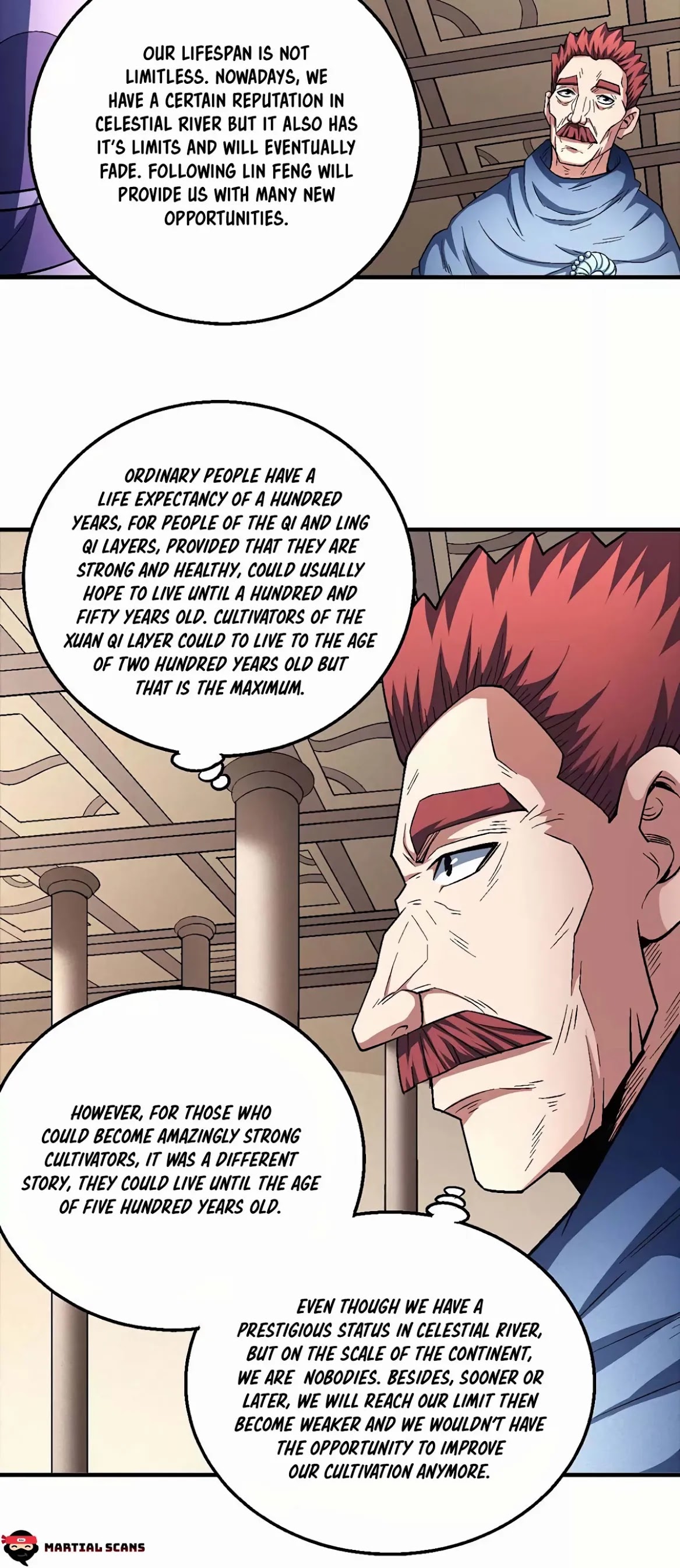 God of Martial Arts Chapter 128.2 page 9 - Chapter 128.2: Join Him Before His Success!