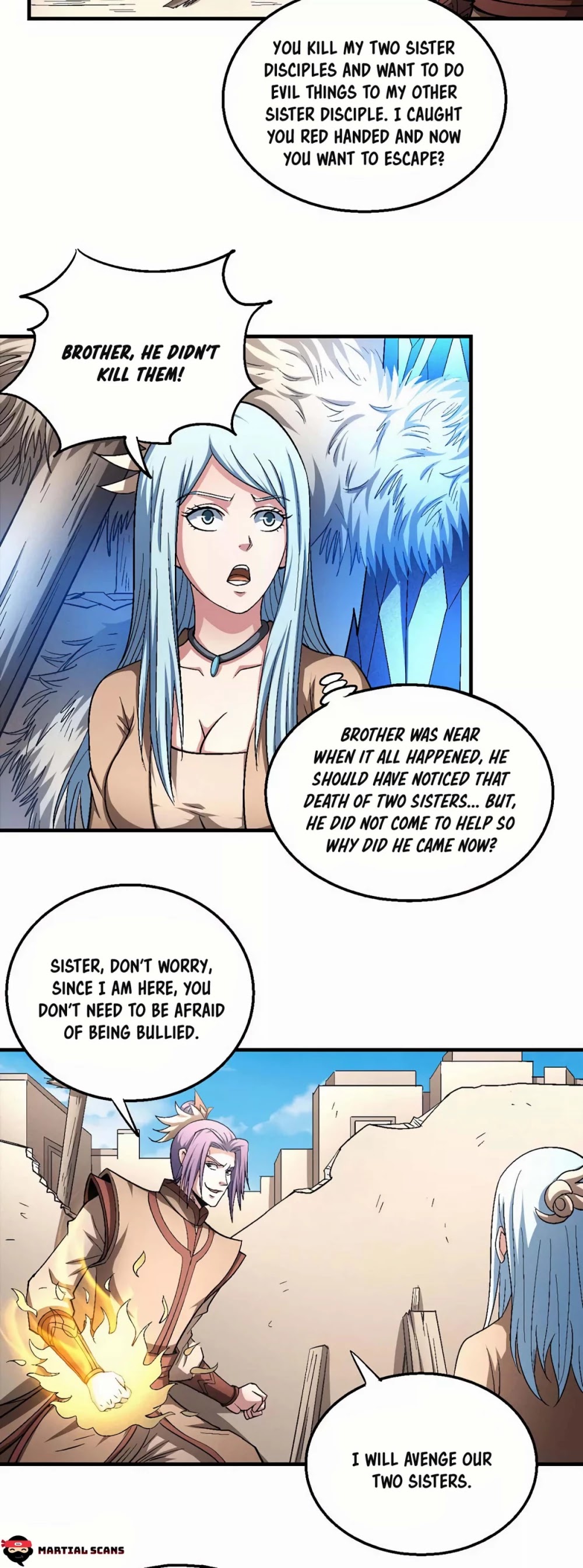 God of Martial Arts Chapter 128.3 page 15 - Chapter 128.3: The Luo Xia Sect