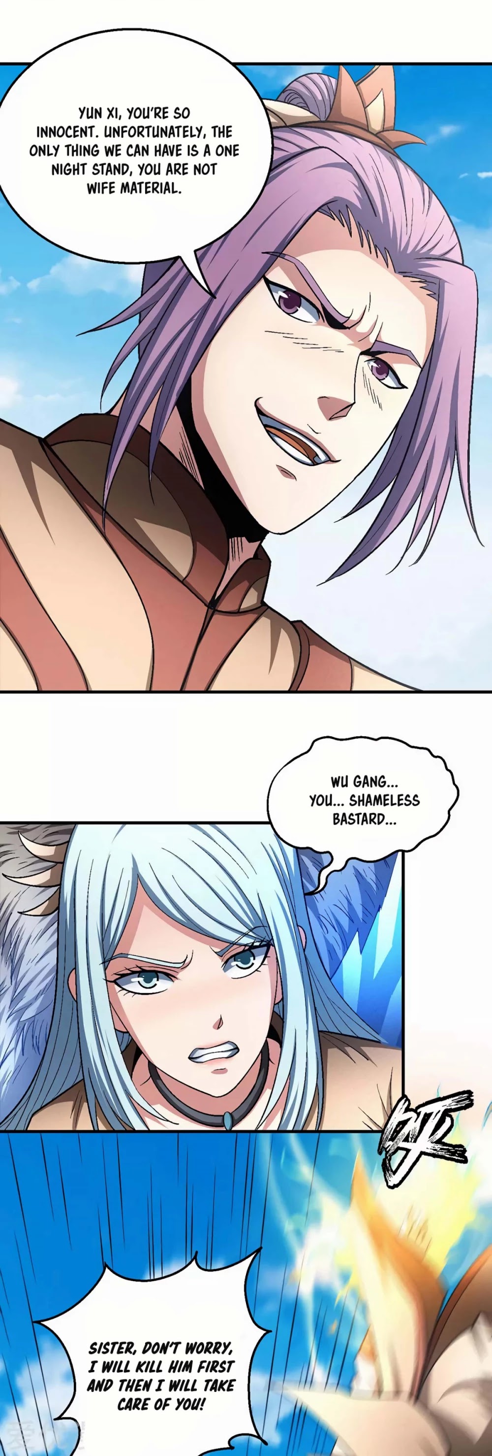 God of Martial Arts Chapter 128.3 page 19 - Chapter 128.3: The Luo Xia Sect