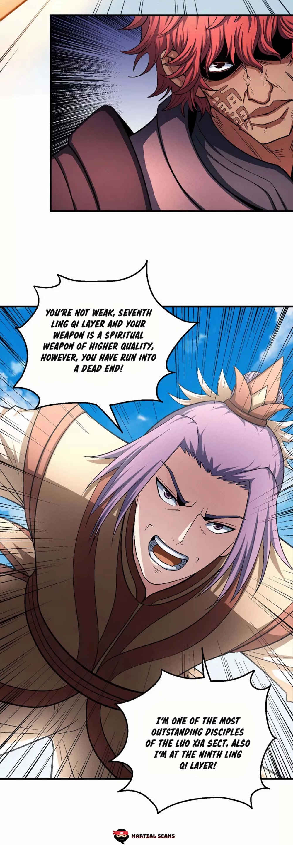 God of Martial Arts Chapter 128.3 page 21 - Chapter 128.3: The Luo Xia Sect
