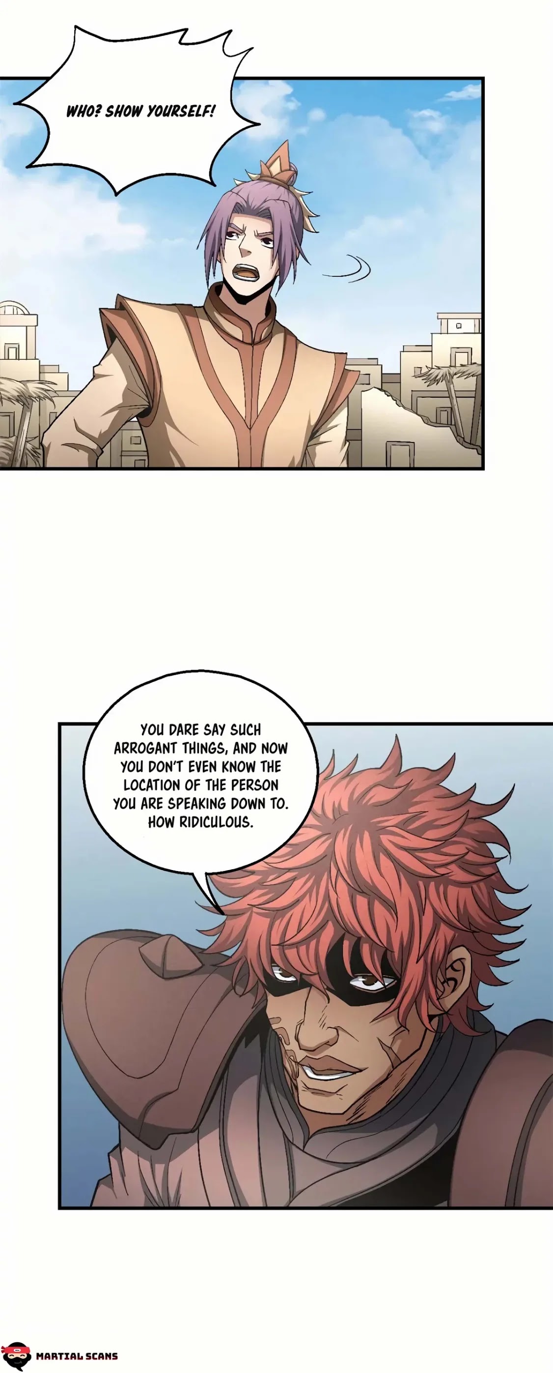 God of Martial Arts Chapter 129.1 page 8 - Chapter 129.1: The Scapegoat