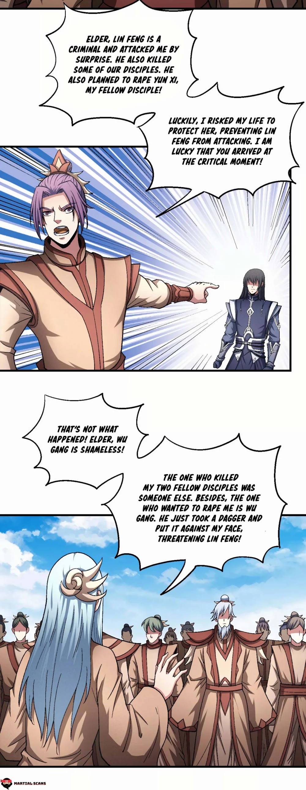 God of Martial Arts Chapter 129.2 page 17 - Chapter 129.2: The Scapegoat 2