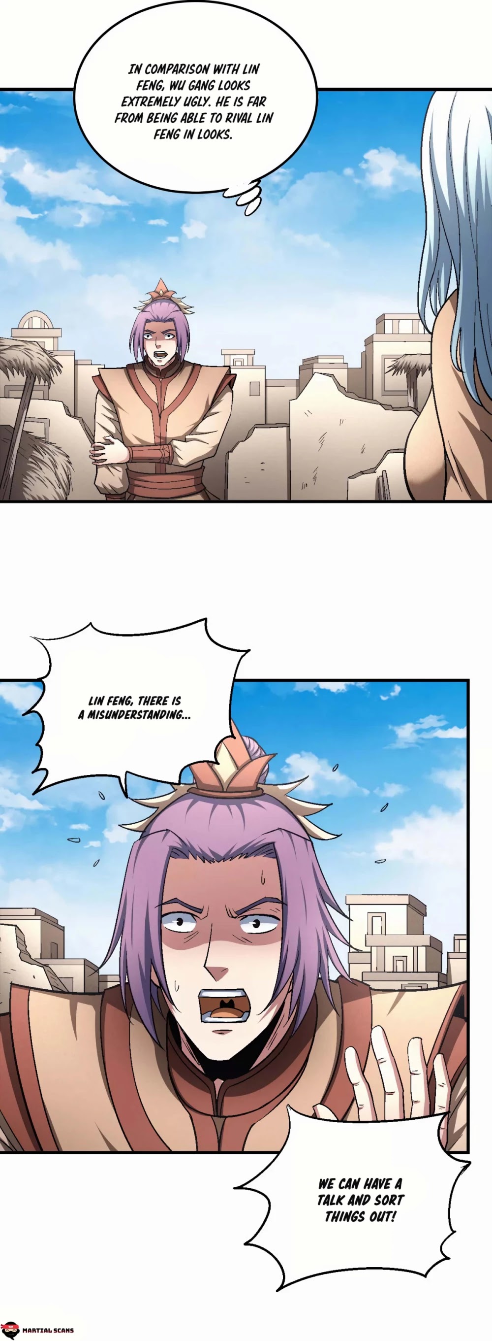 God of Martial Arts Chapter 129.2 page 2 - Chapter 129.2: The Scapegoat 2