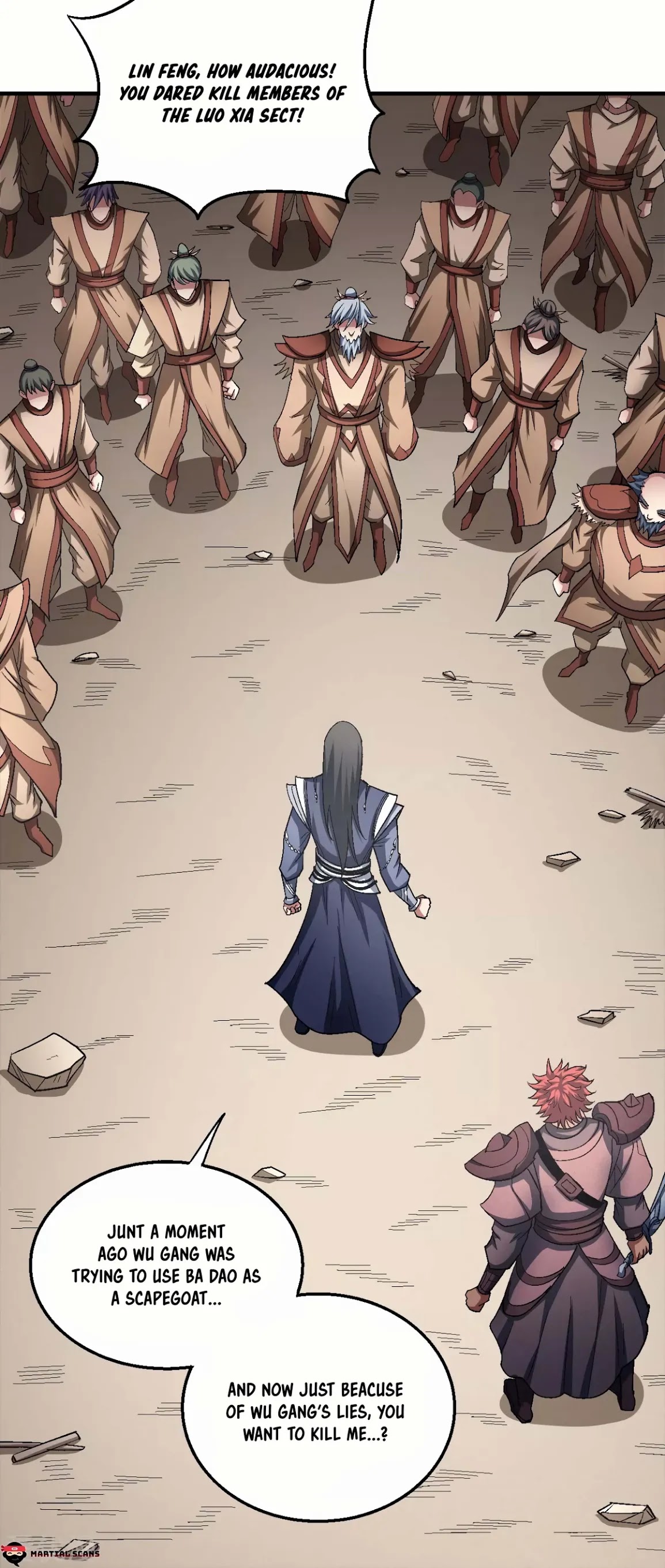 God of Martial Arts Chapter 129.2 page 22 - Chapter 129.2: The Scapegoat 2