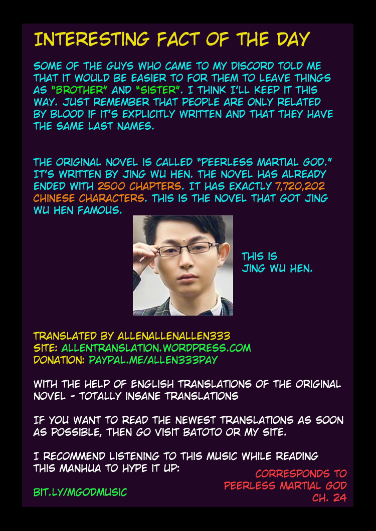 God of Martial Arts Chapter 13.2 page 9 - Chapter 13.2: The Terrifying Shadow (2)