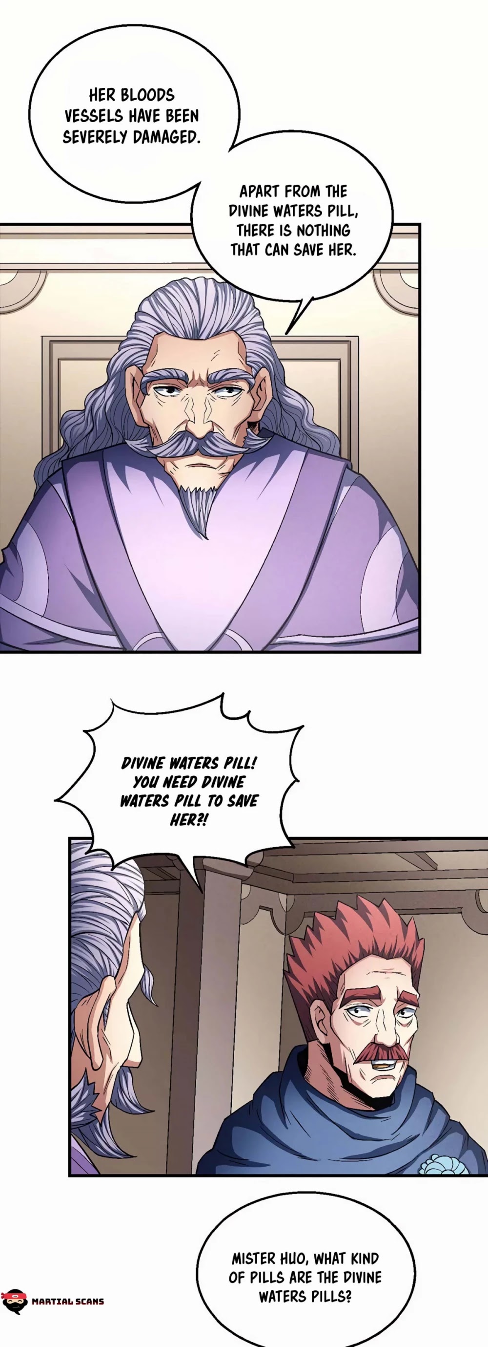 God of Martial Arts Chapter 130.3 page 10 - Chapter 130.3: I don’t want to see you suffer!
